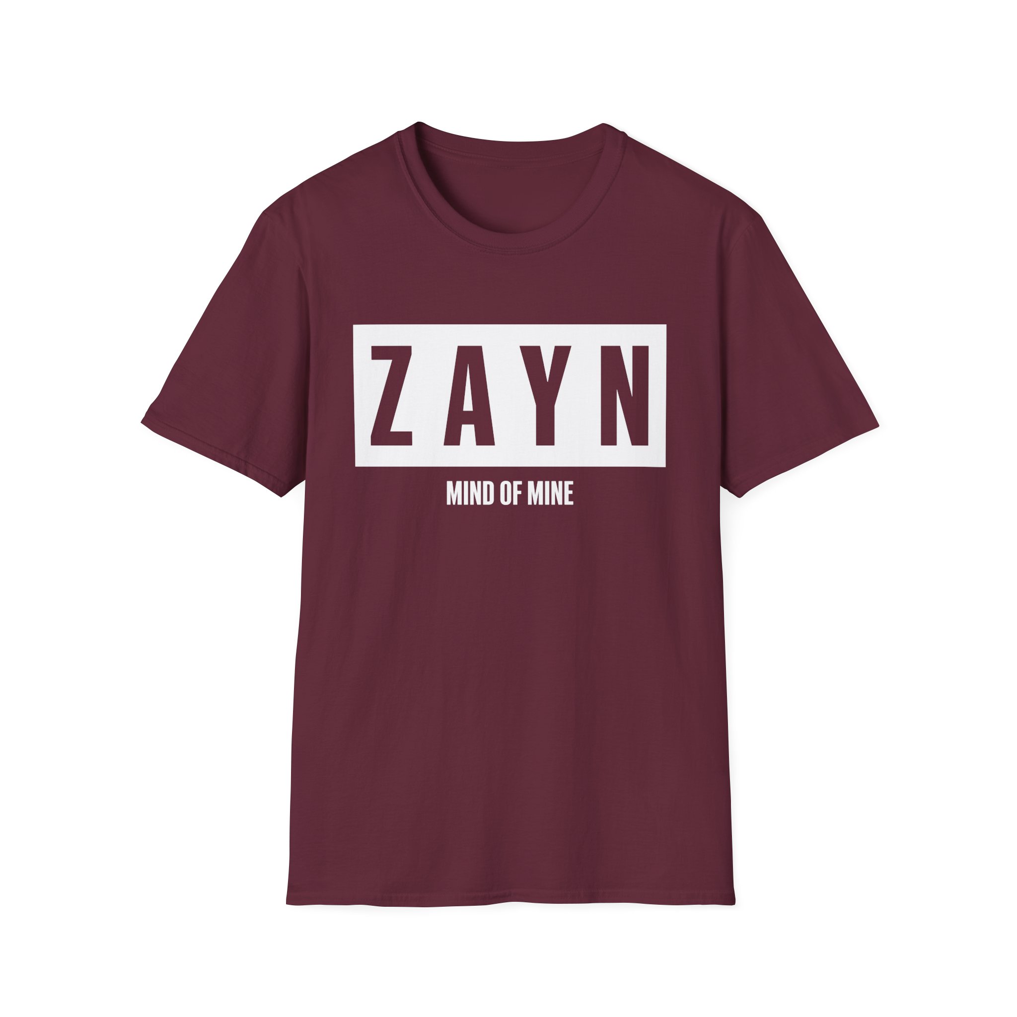 Zayn Malik Mind of Mine Unisex Softstyle T-Shirt