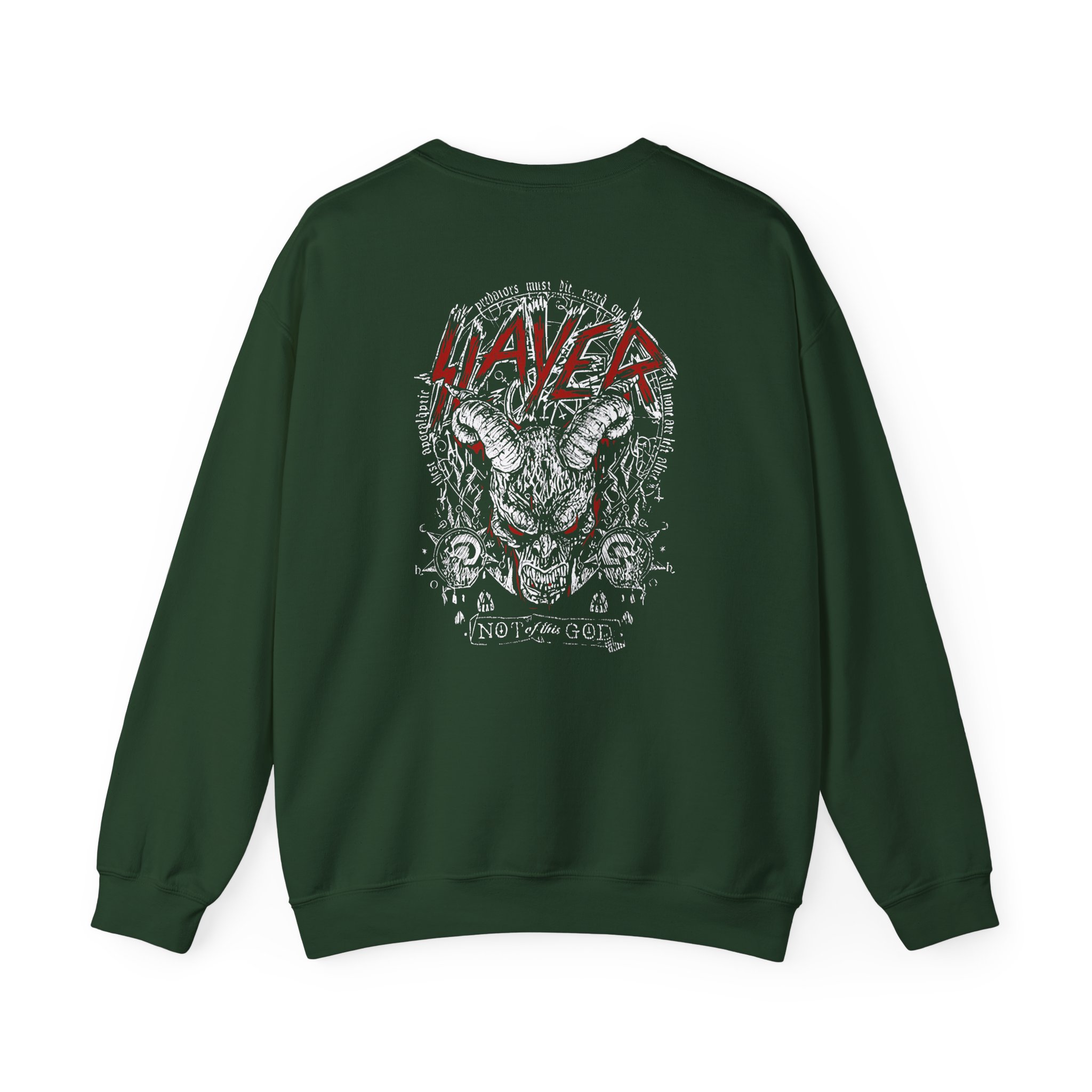 Slayer Not Of This God Unisex Heavy Blendâ„¢ Crewneck Sweatshirt