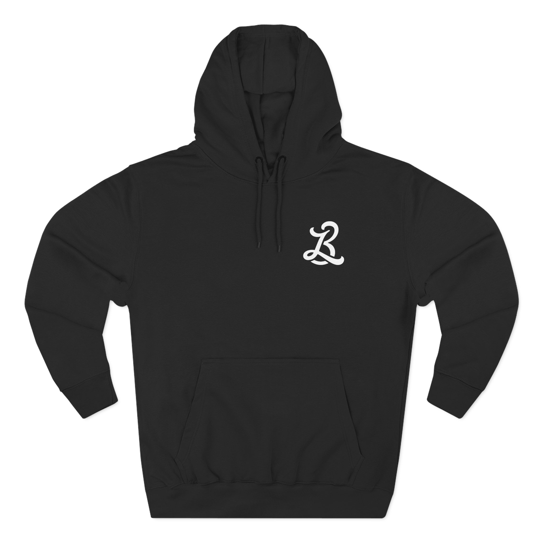 Little Brother Monogram Three-Panel Fleece Hoodie