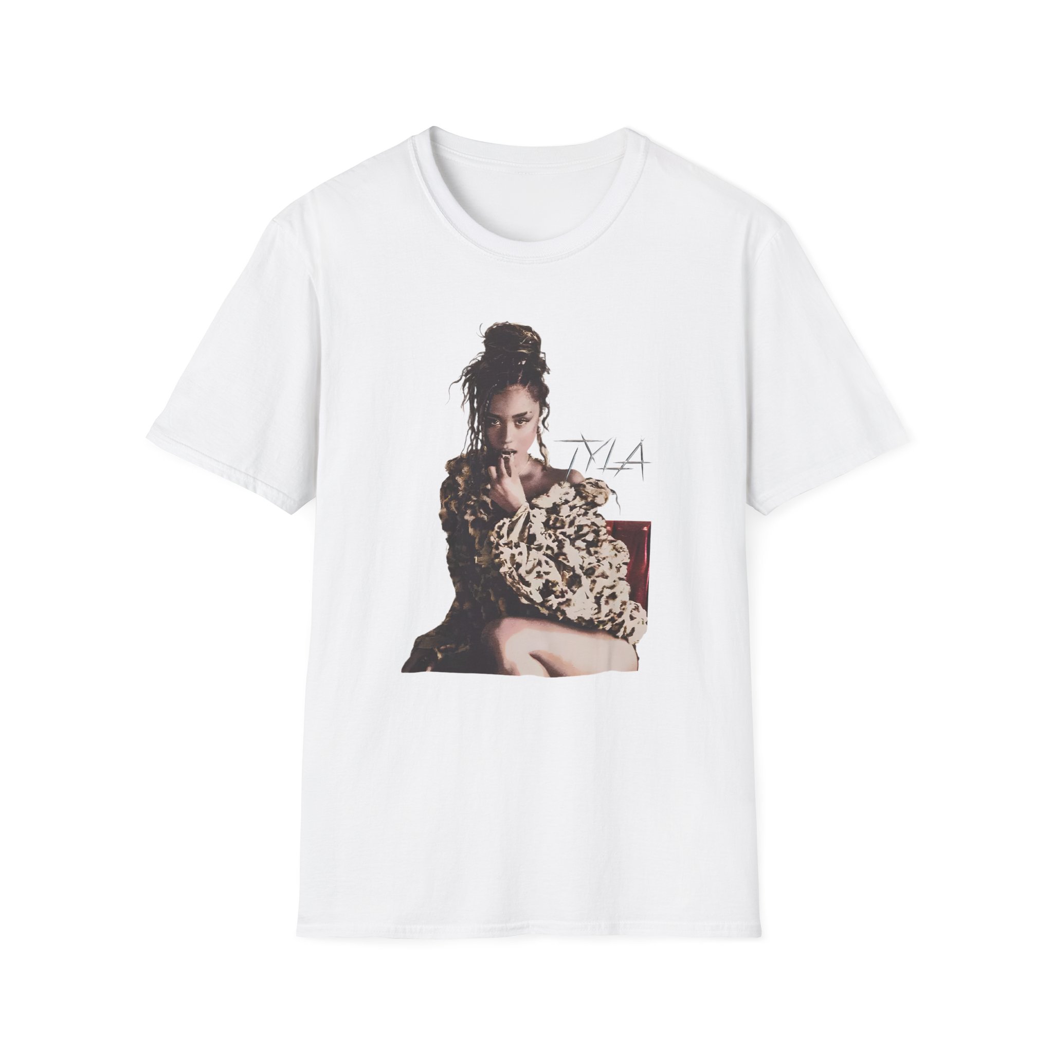 Tyla Sitting Portrait Unisex Softstyle T-Shirt