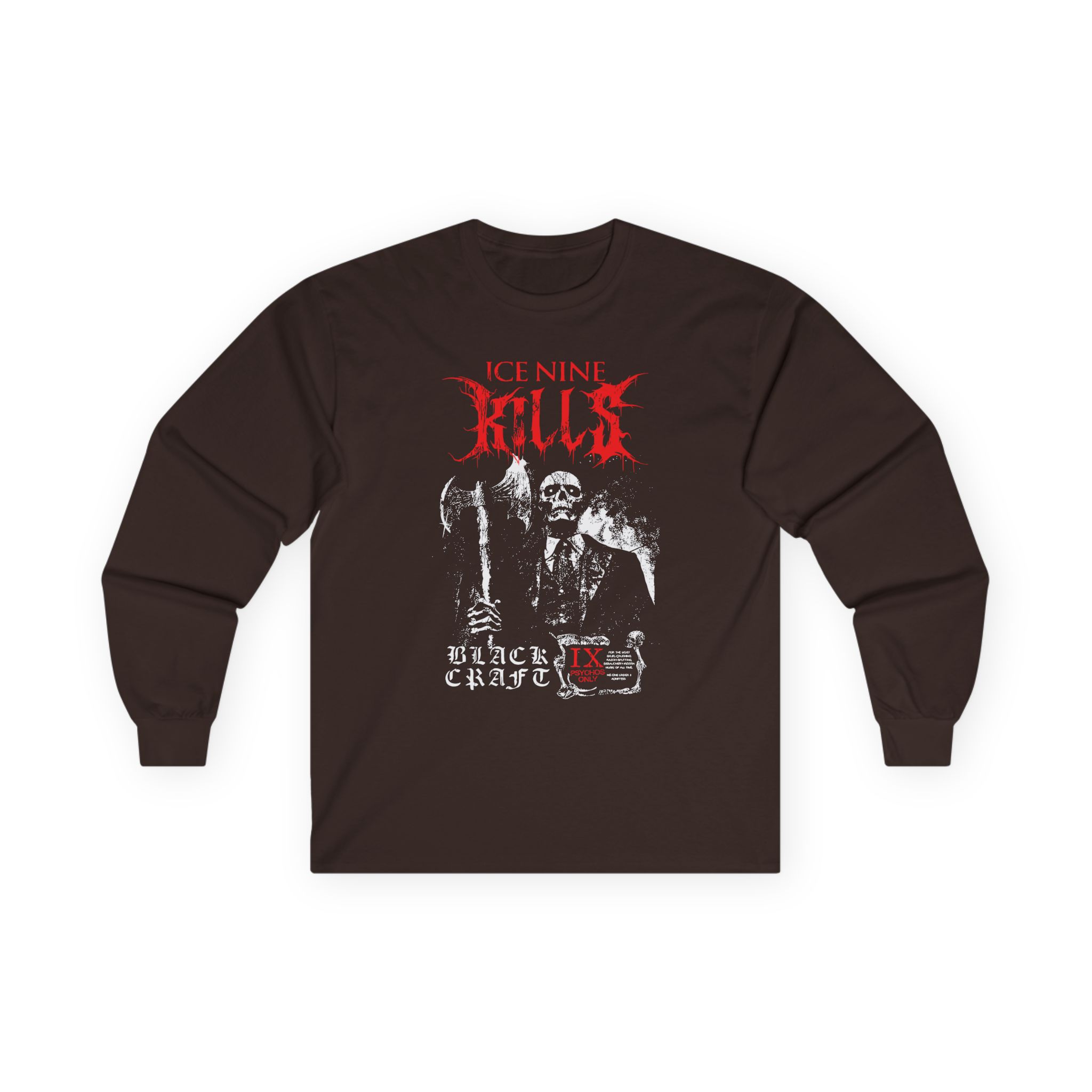 Ice Nine Kills Ink Skeleton Corpses Unisex Ultra Cotton Long Sleeve Tee
