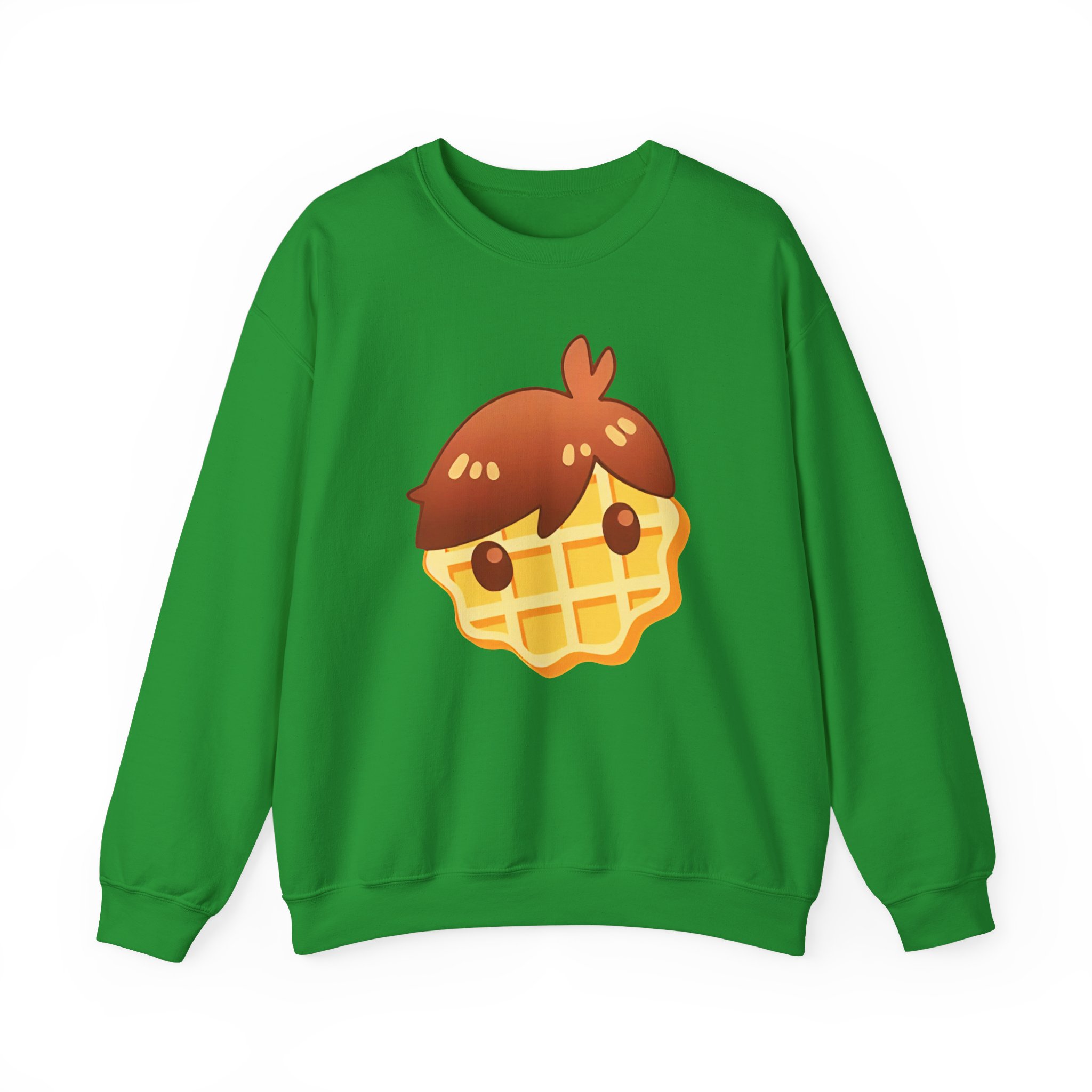 Grian Waffle Head Unisex Heavy Blendâ„¢ Crewneck Sweatshirt