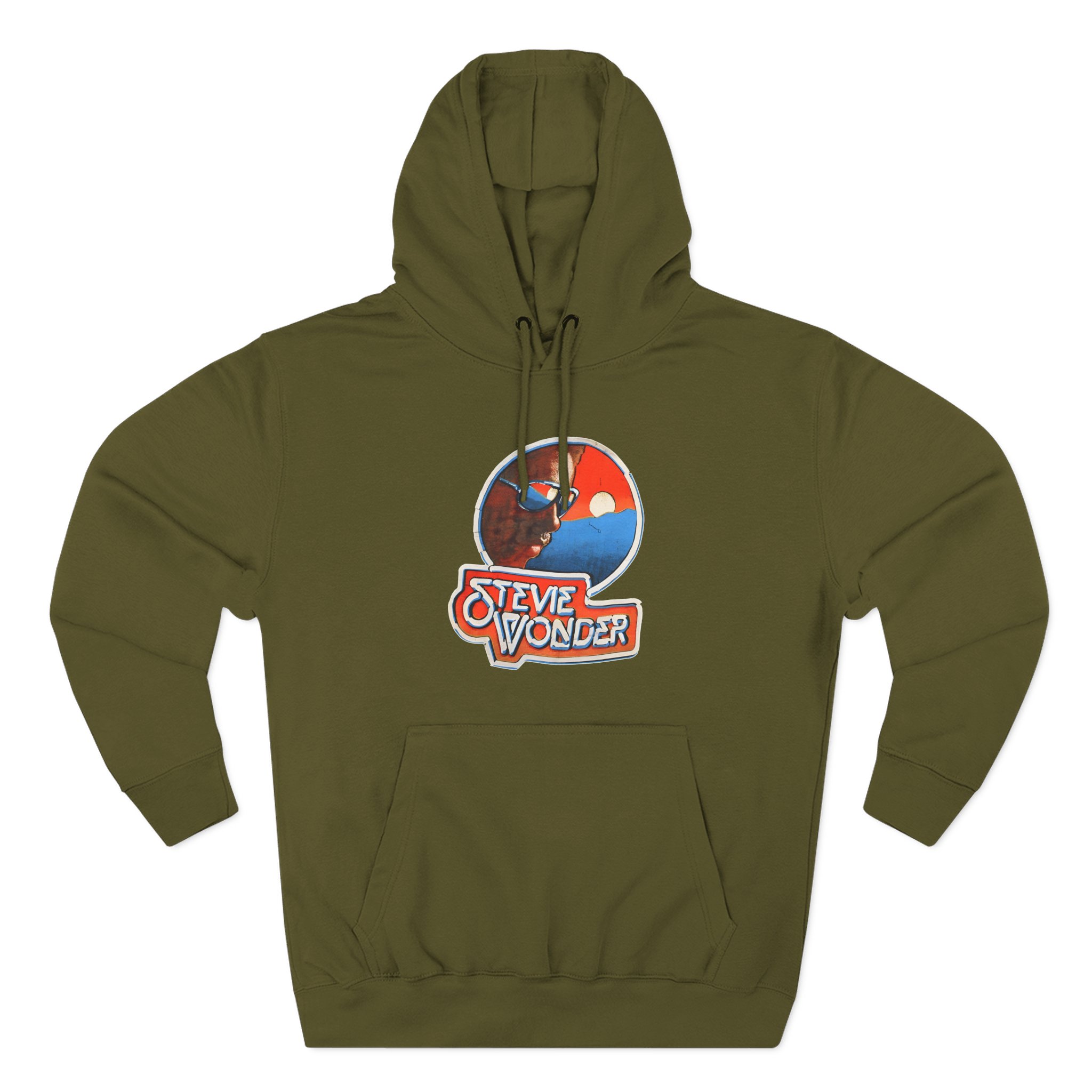 Stevie Wonder Music of My Mind Three-Panel Fleece Hoodie