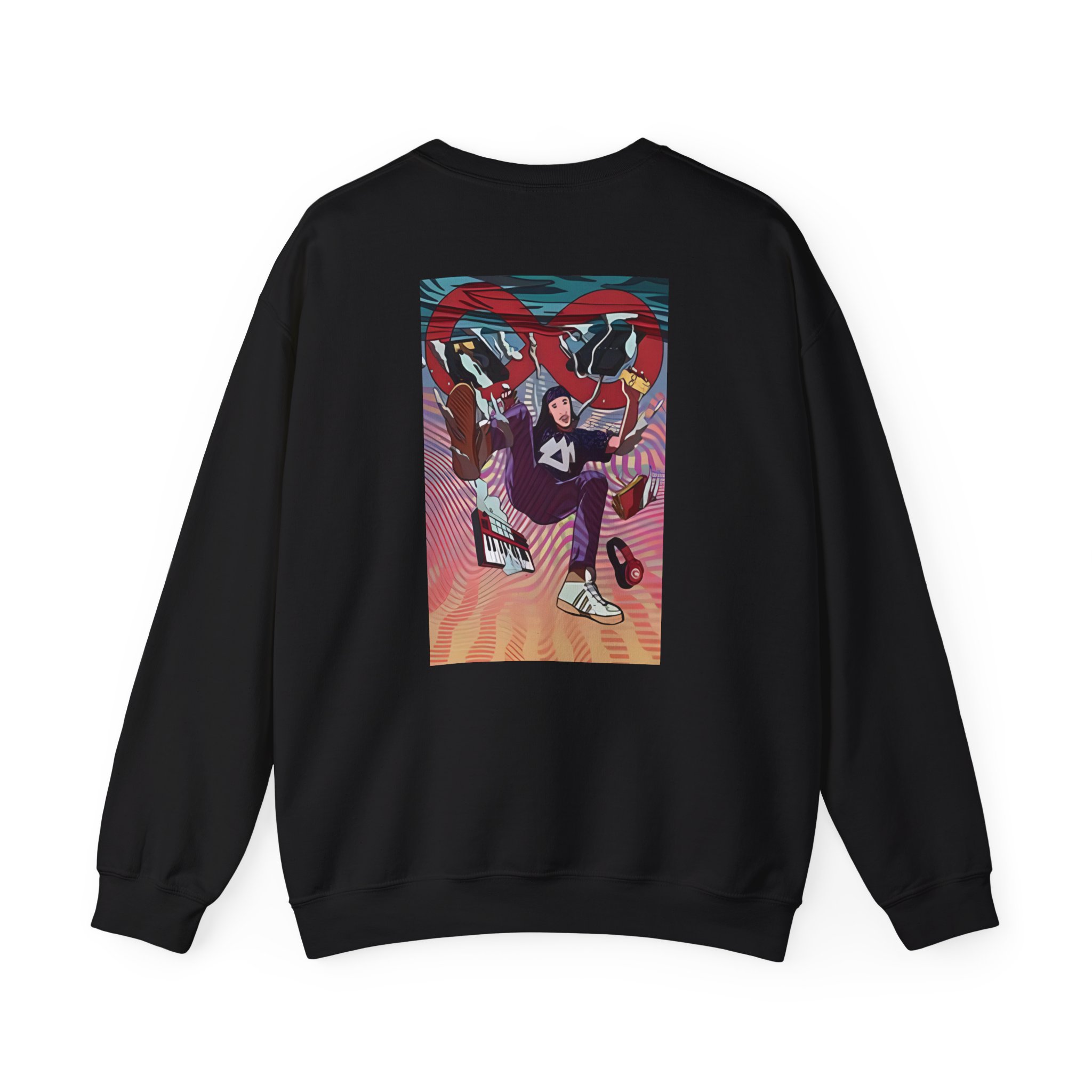 Liquid Stranger Unisex Heavy Blendâ„¢ Crewneck Sweatshirt