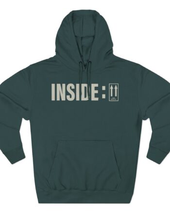 The Wrecks INSIDE Three-Panel Fleece Hoodie