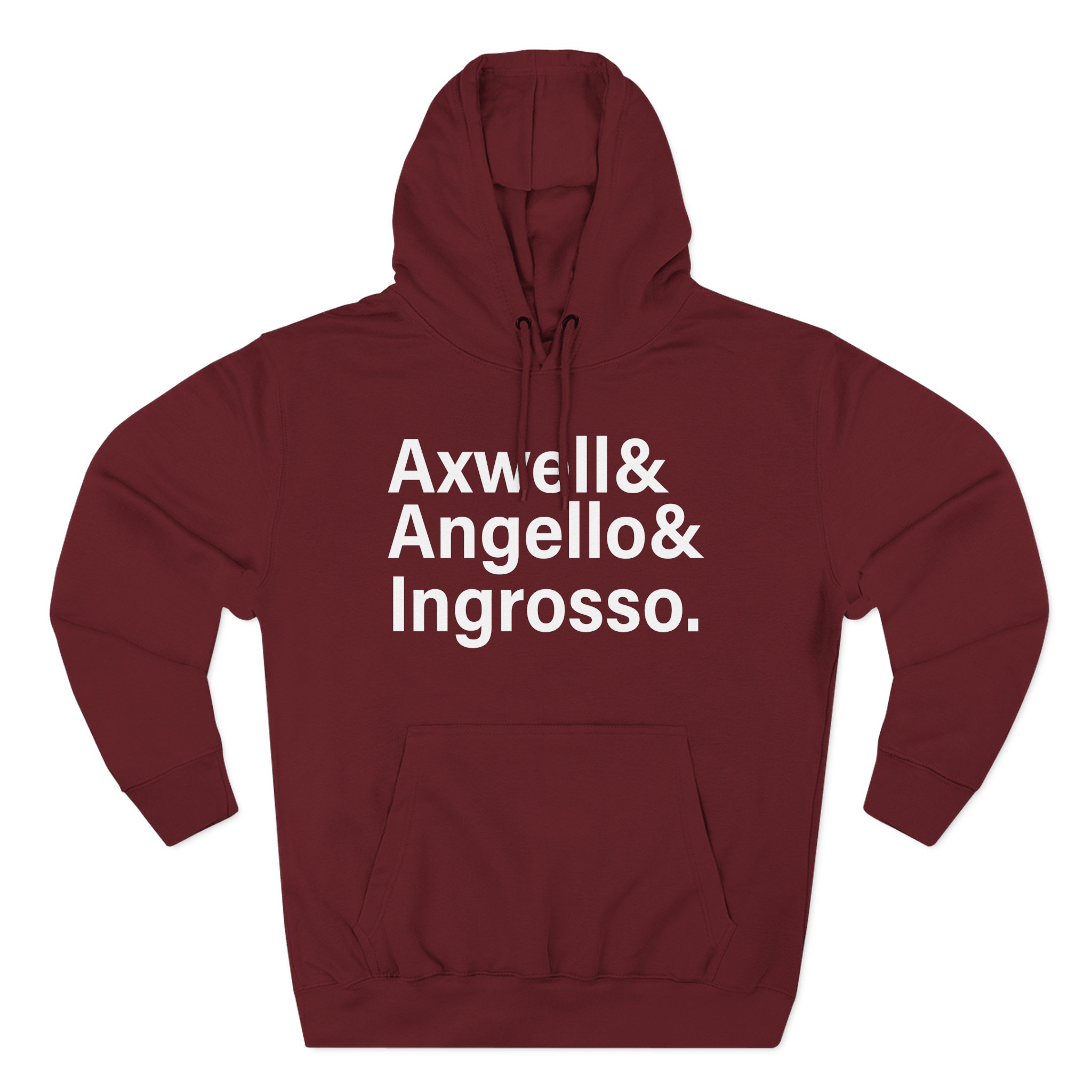 Axwell Angello Ingrosso Three-Panel Fleece Hoodie