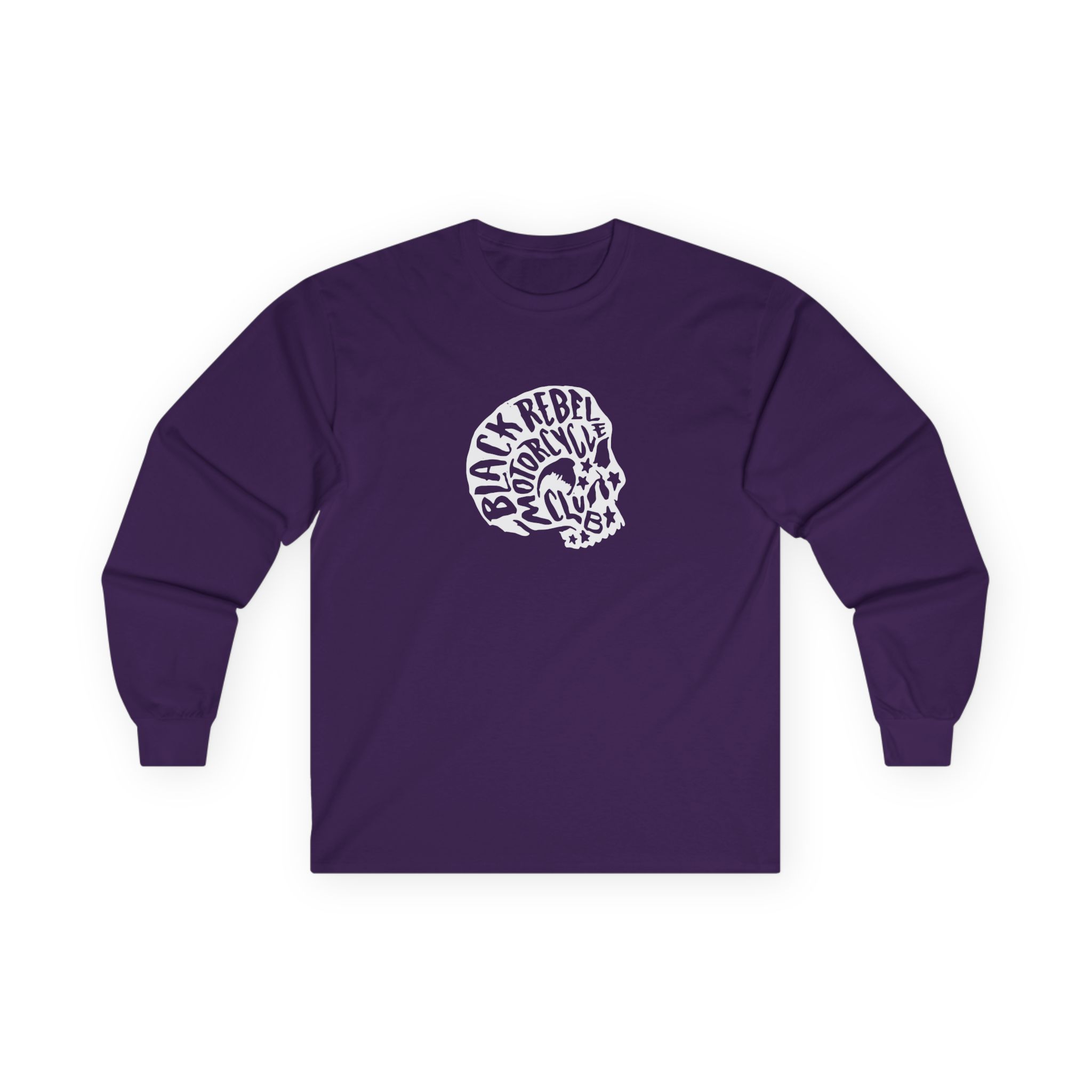 B.R.M.C. SKULL SCRIPT Unisex Ultra Cotton Long Sleeve Tee