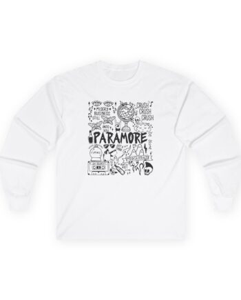 Hayley Willians Camiseta Paramore Emo Rock Unisex Ultra Cotton Long Sleeve Tee
