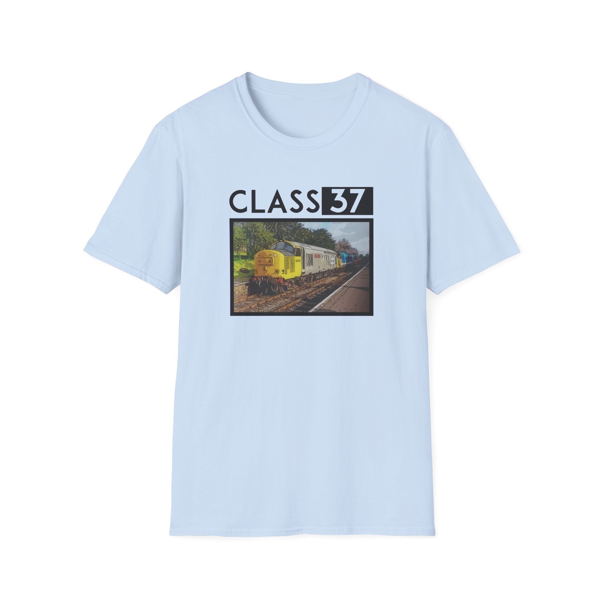 Ryan Windridge Class 37 Train Unisex Softstyle T-Shirt