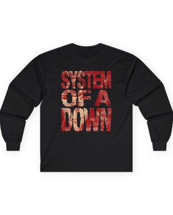 System of a Down Mezmerize Tracklist Unisex Ultra Cotton Long Sleeve Tee