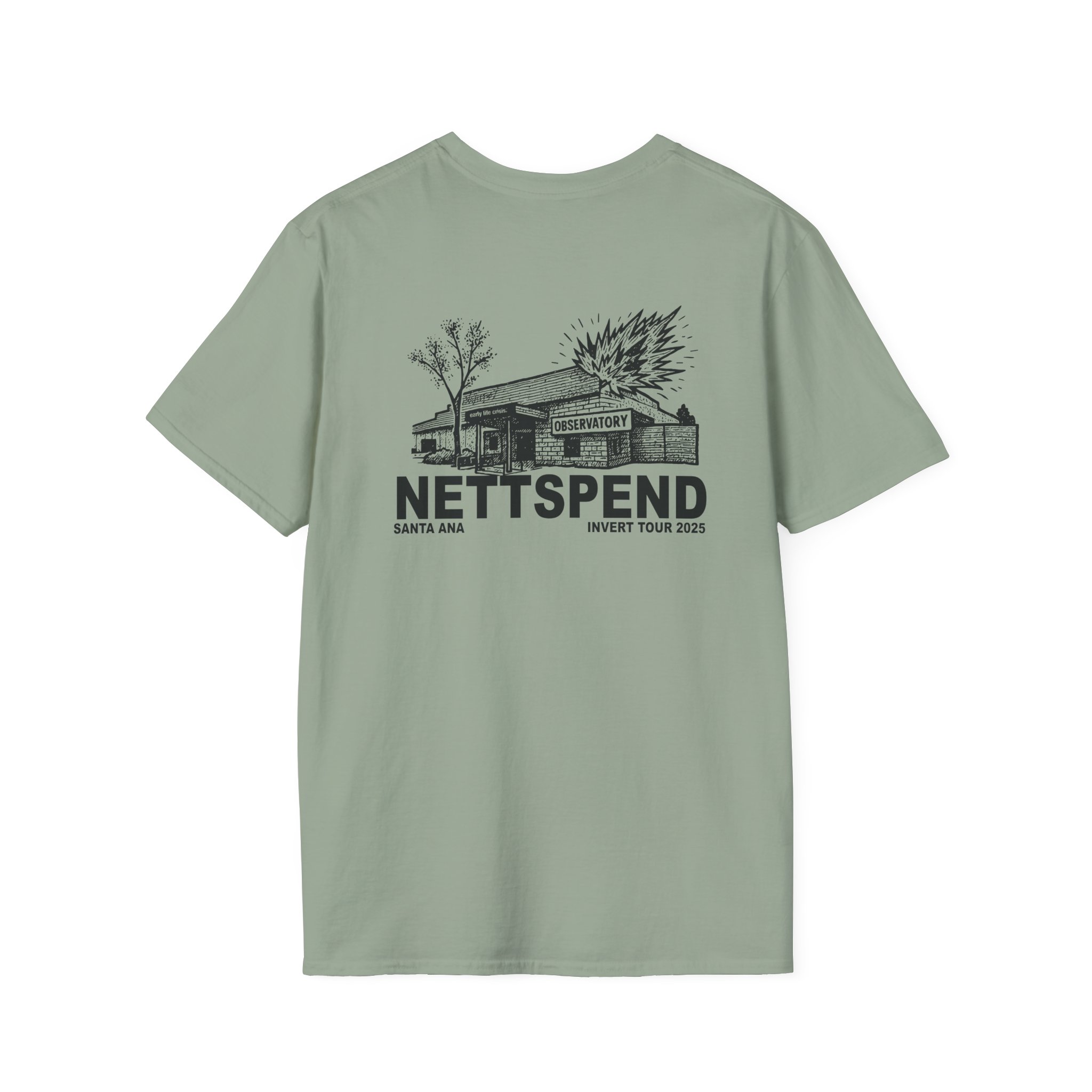 Nettspend Santa Ana Unisex Softstyle T-Shirt