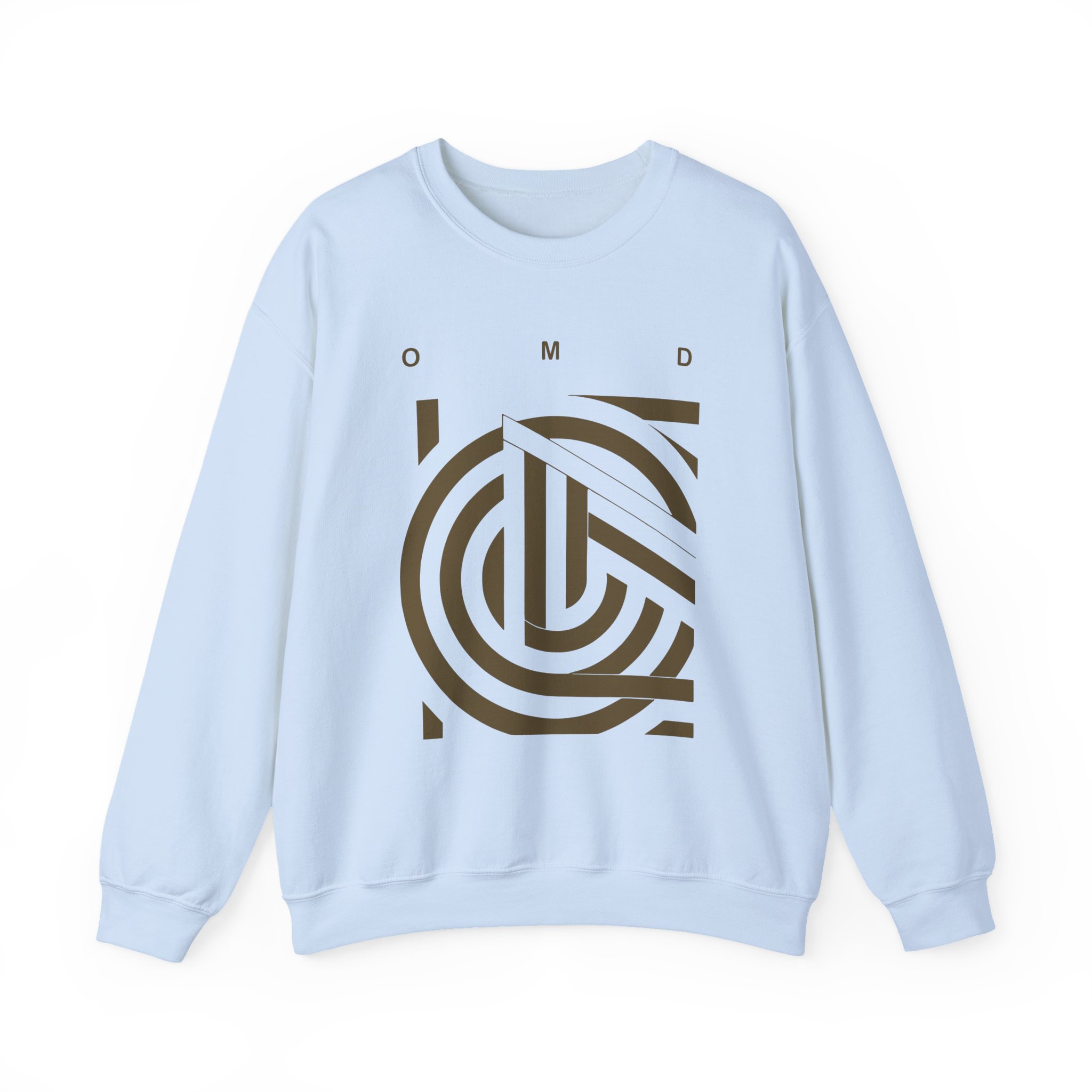 Omd Souvenir Bronze Lines Unisex Heavy Blendâ„¢ Crewneck Sweatshirt