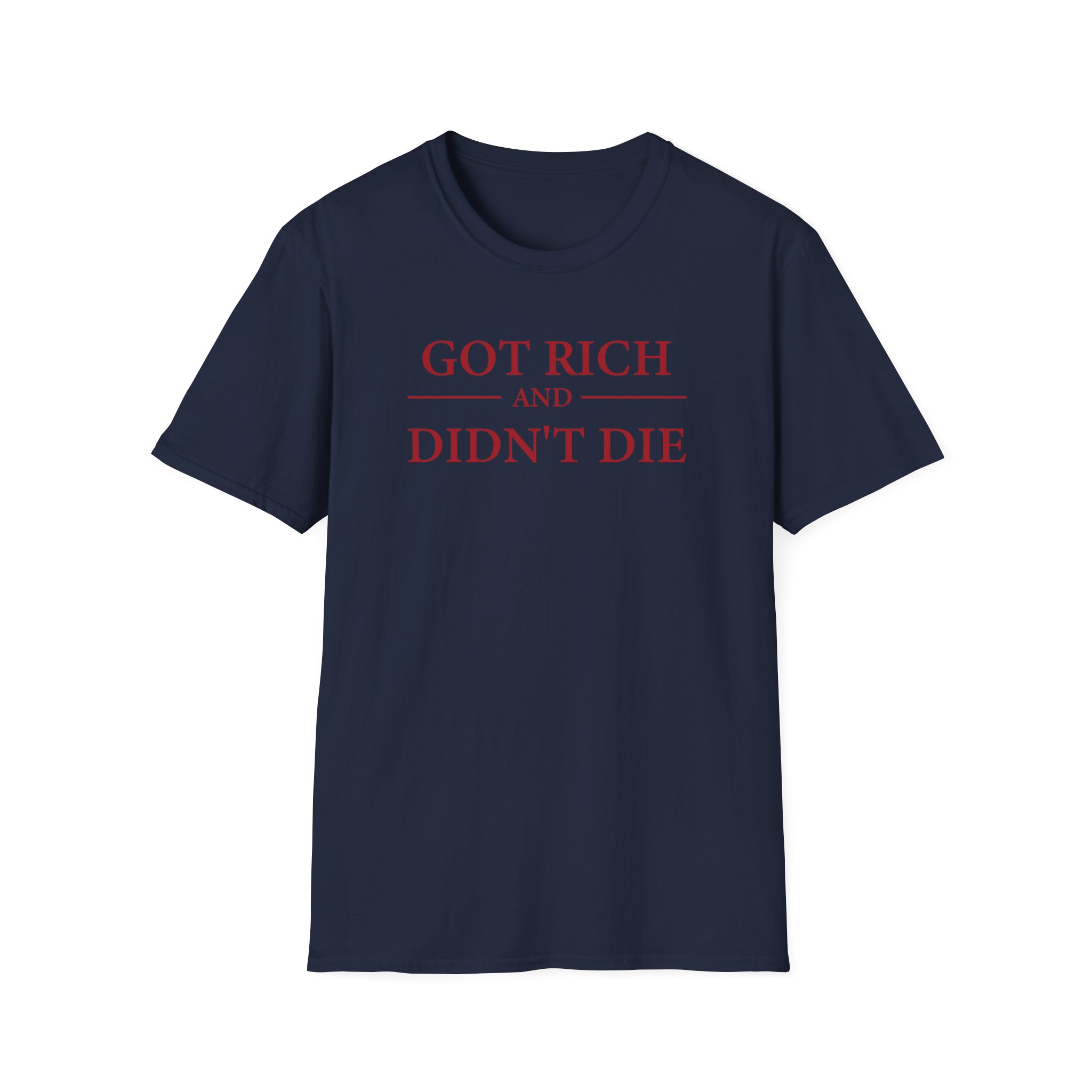 G Unit Got Rich & Didn’t Die Unisex Softstyle T-Shirt