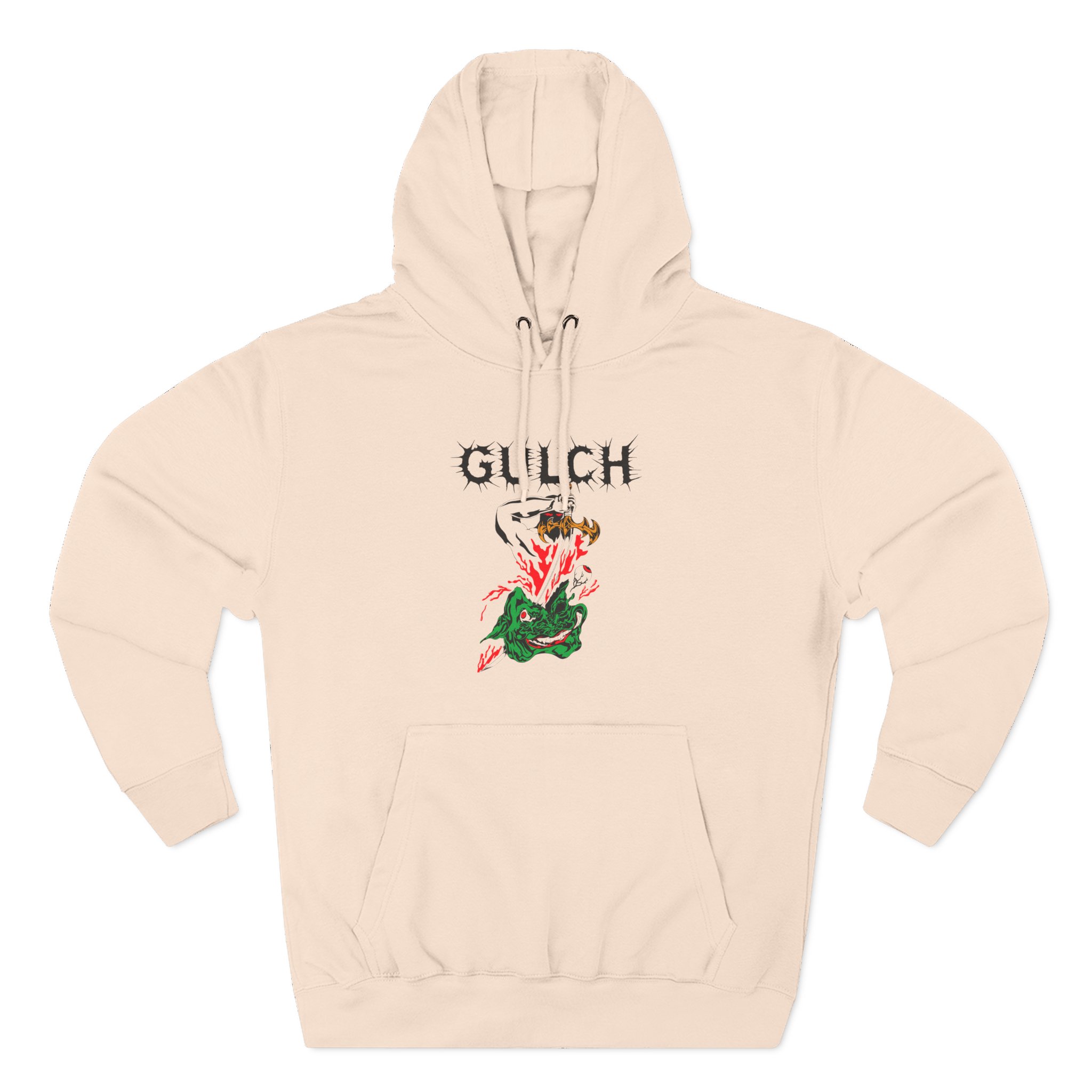 Gulch Bolt Swallower Three-Panel Fleece Hoodie
