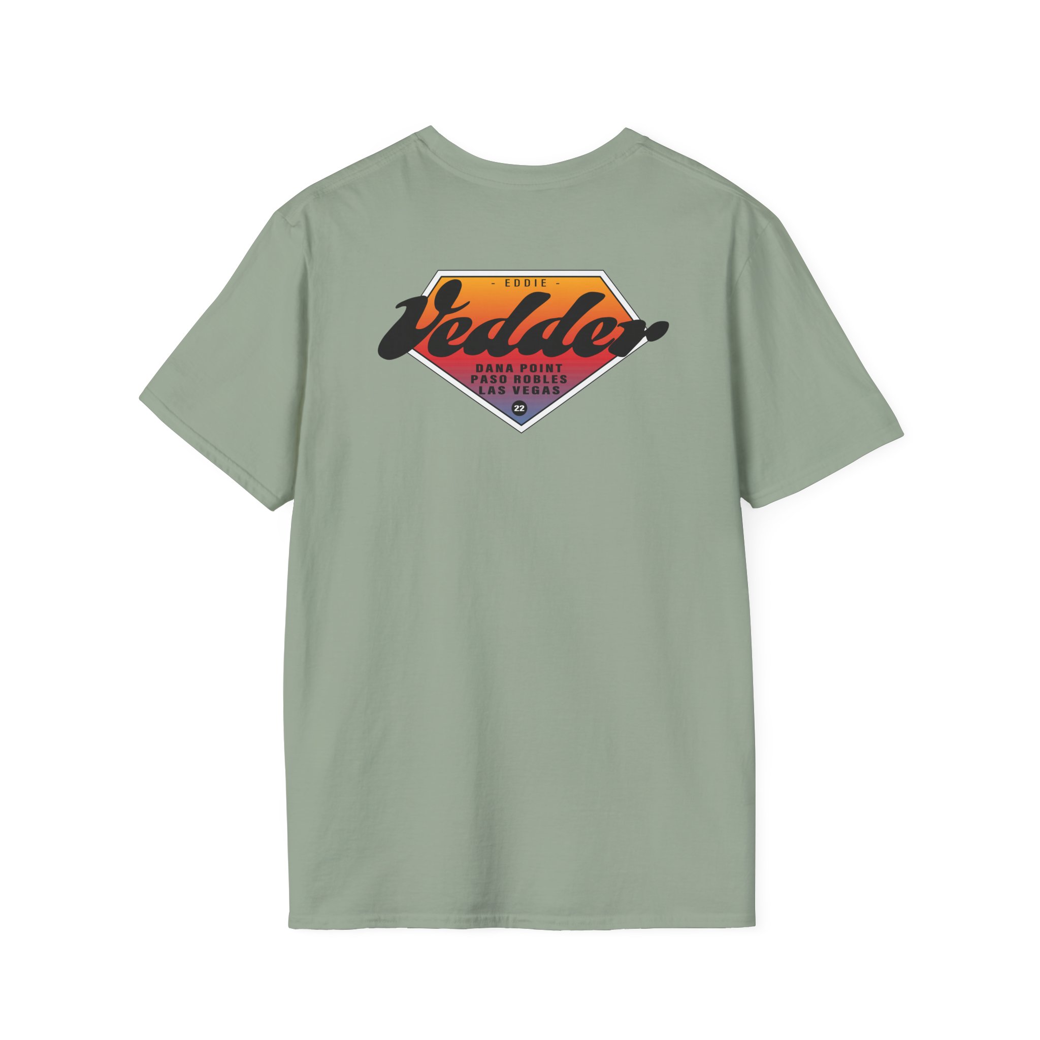 Eddie Vedder Gradient Unisex Softstyle T-Shirt
