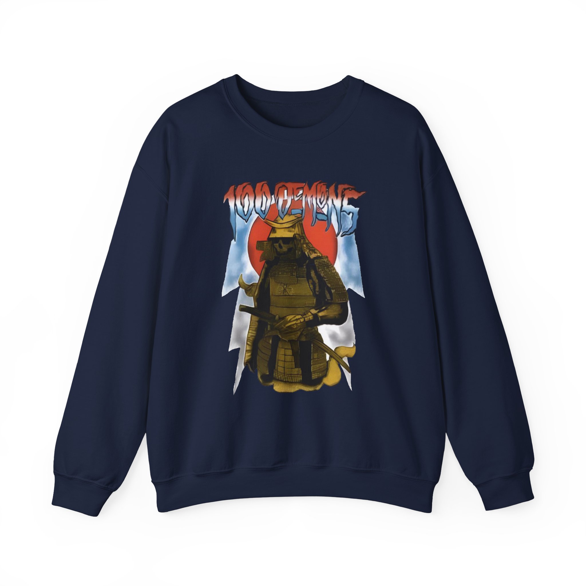 100 Demons Unisex Heavy Blendâ„¢ Crewneck Sweatshirt