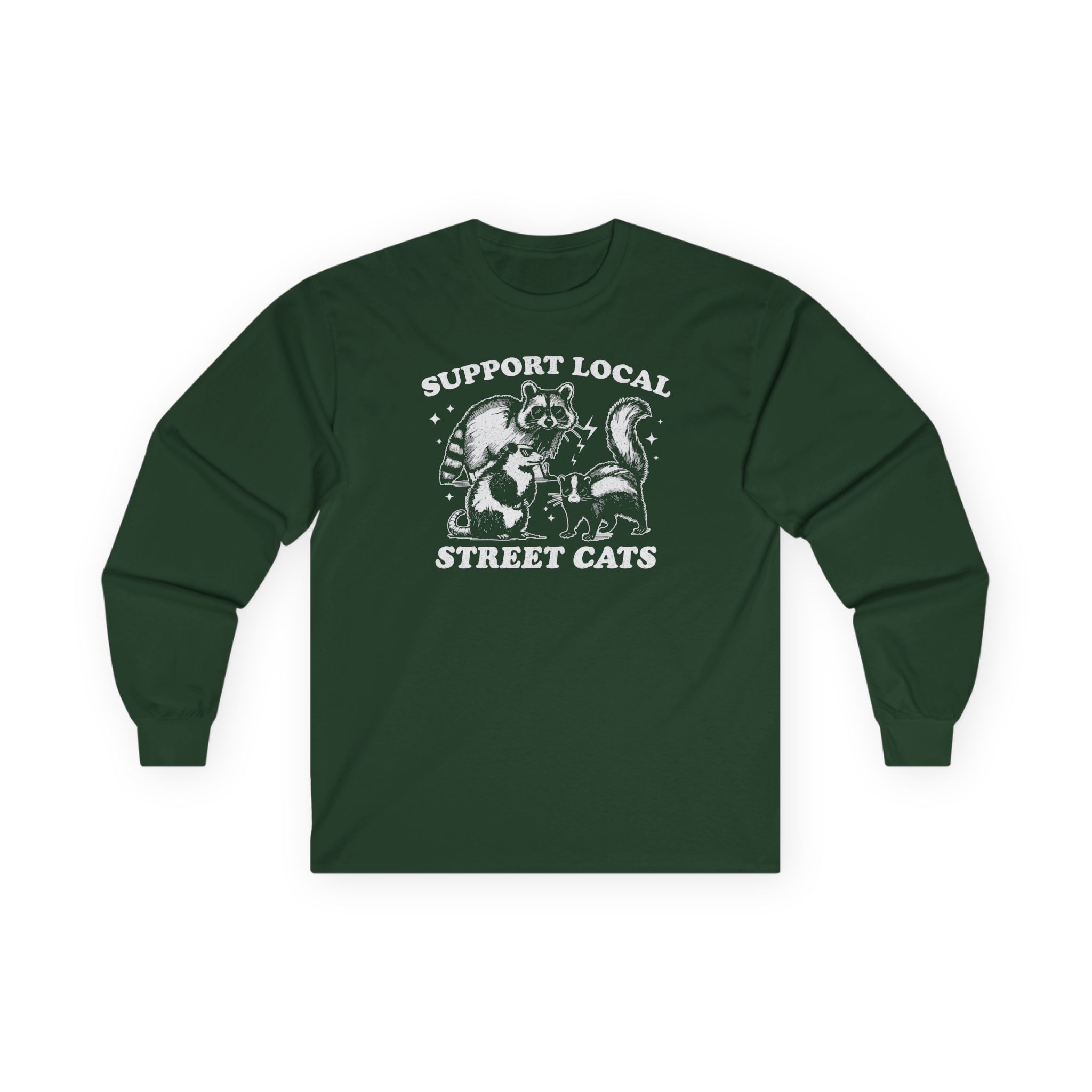 Zingara Support Local Street Cats Unisex Ultra Cotton Long Sleeve Tee