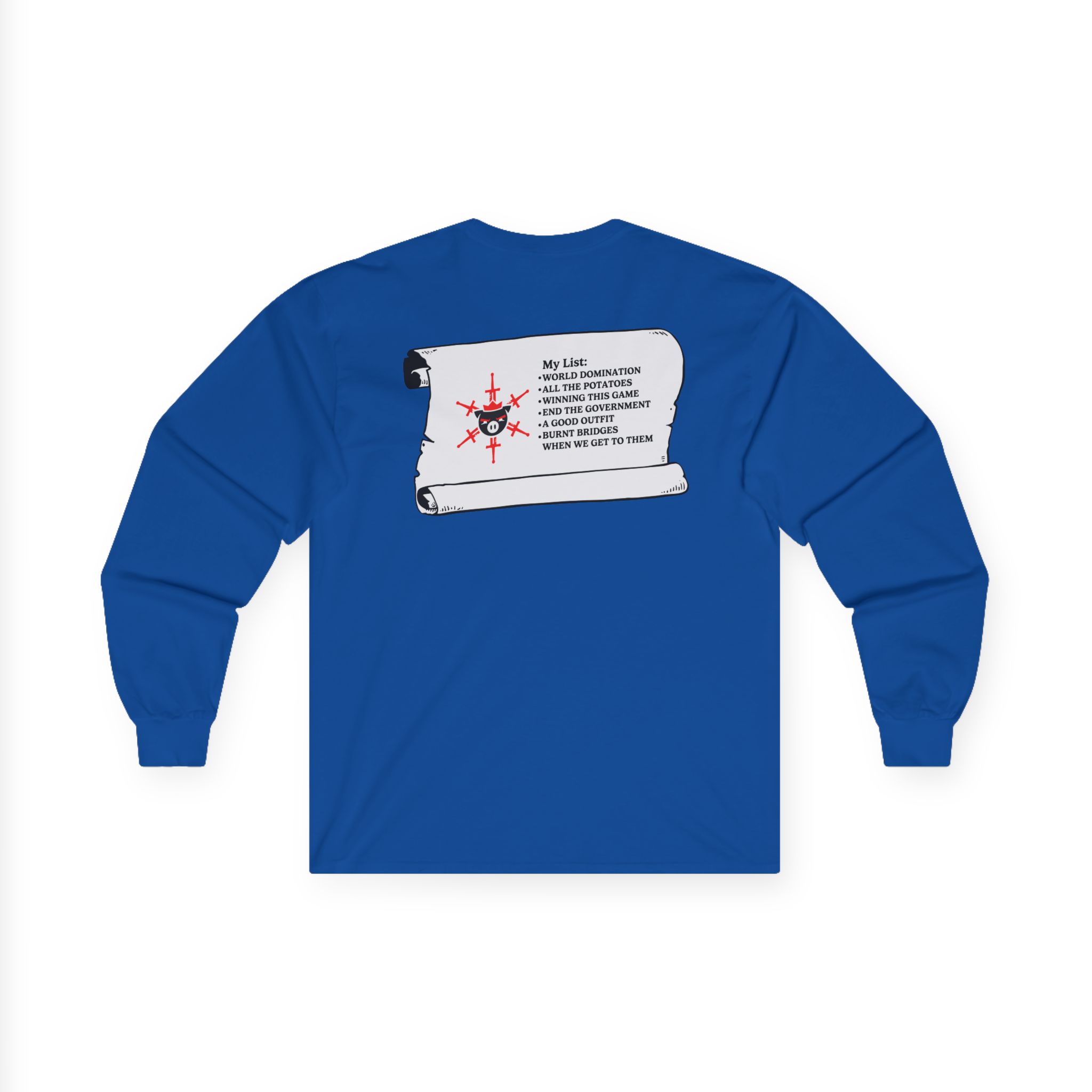 Technoblade Hey Santa Unisex Ultra Cotton Long Sleeve Tee