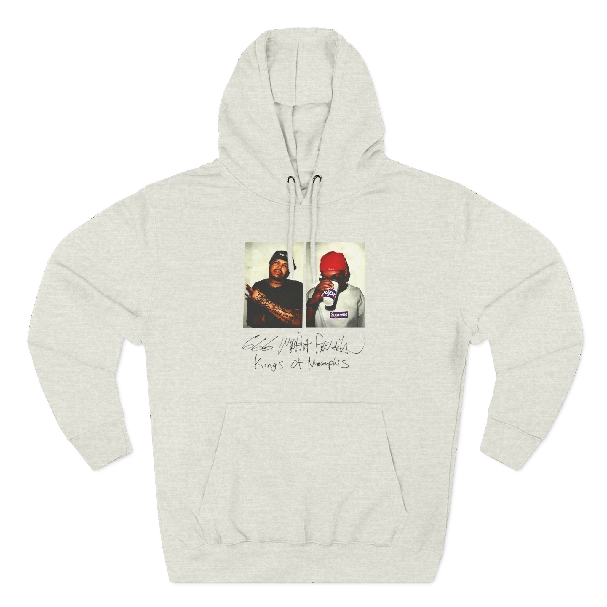 Three 6 Mafia Three-Panel Fleece Hoodie