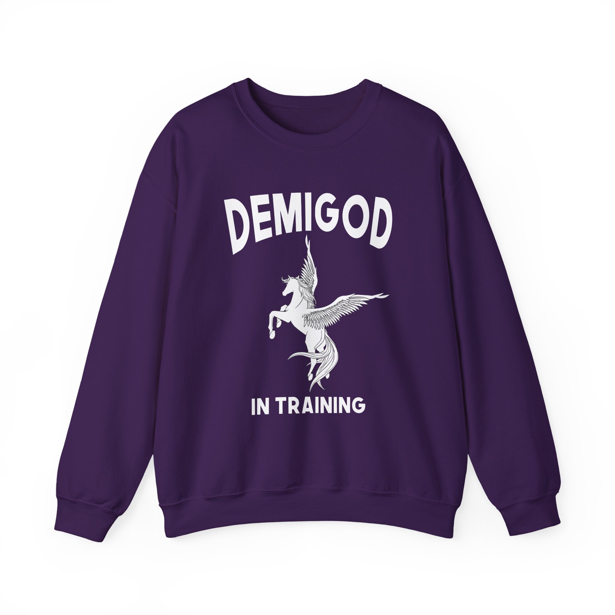 Percy Jackson Demigod in Training Unisex Heavy Blendâ„¢ Crewneck Sweatshirt