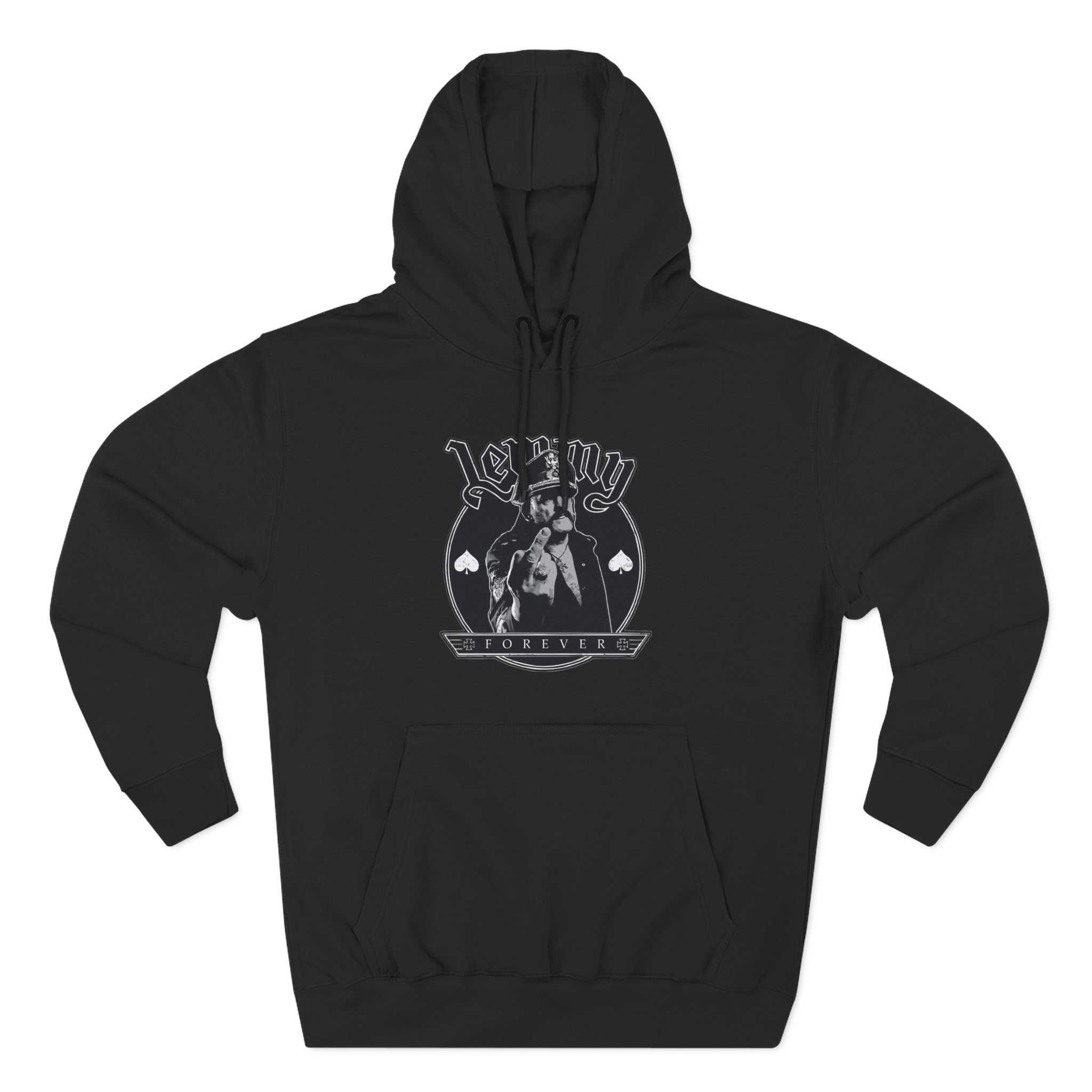 Lemmy Forever Three-Panel Fleece Hoodie