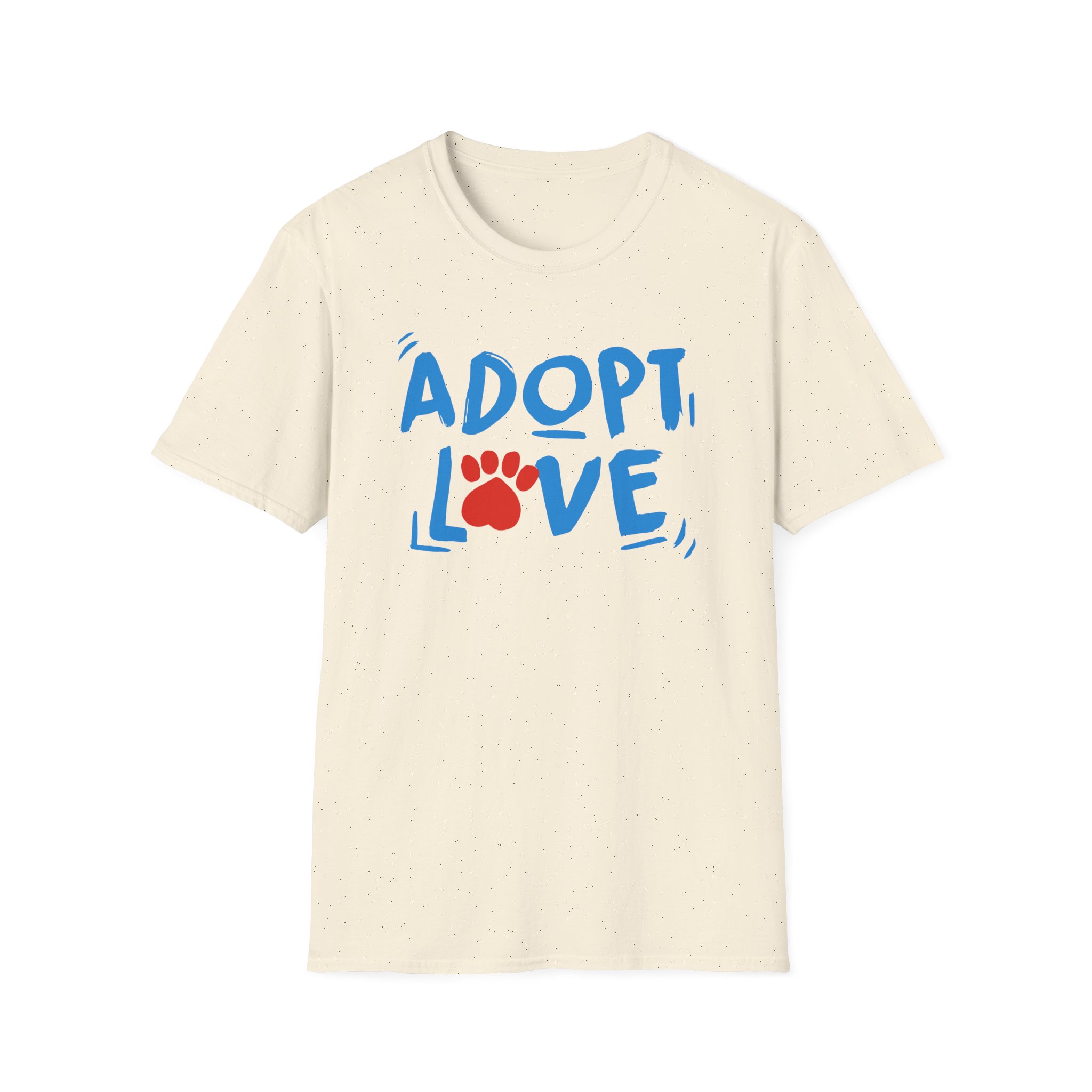 Nina Dobrev Adopt Love Unisex Softstyle T-Shirt