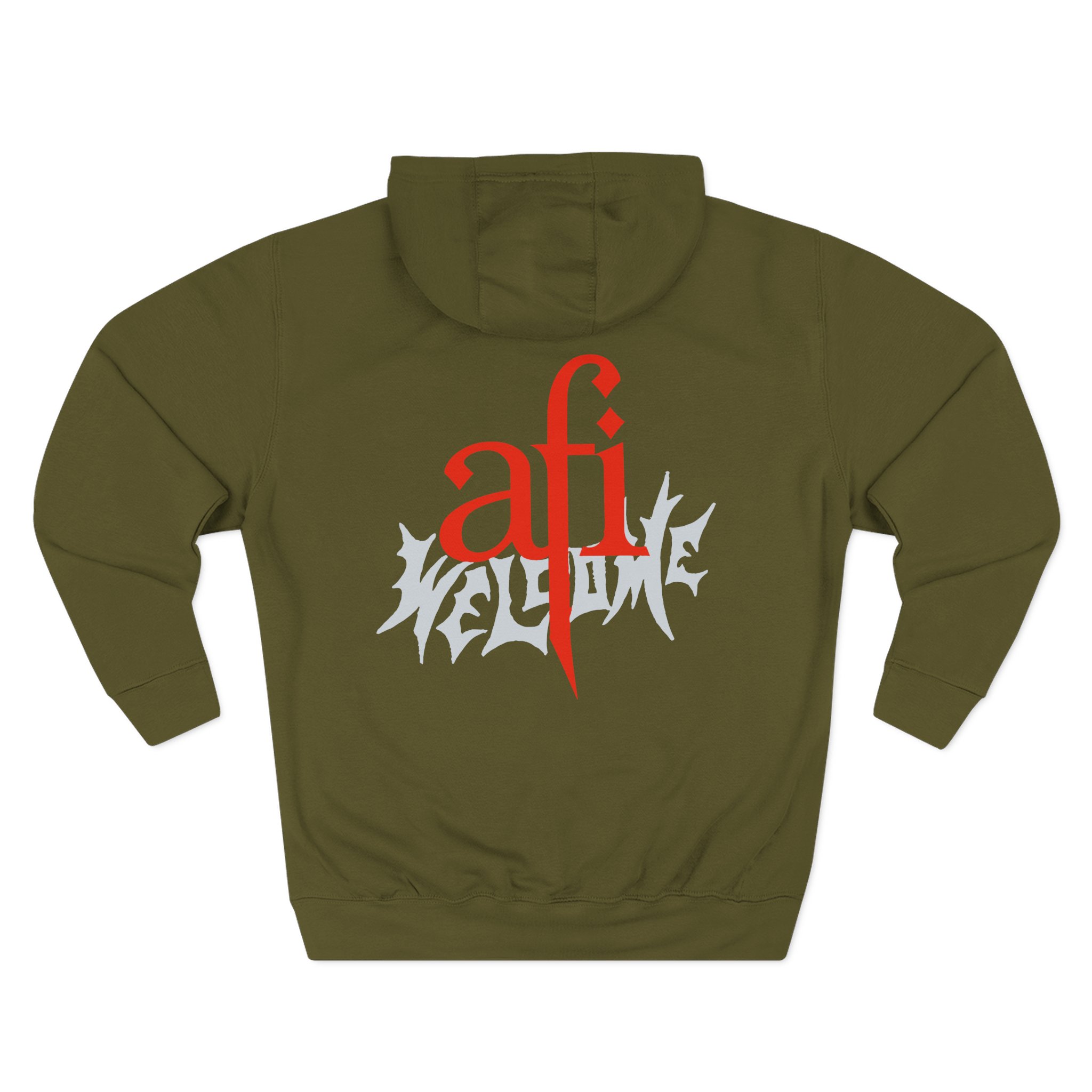 Afi X Welcome Nowhere Three-Panel Fleece Hoodie