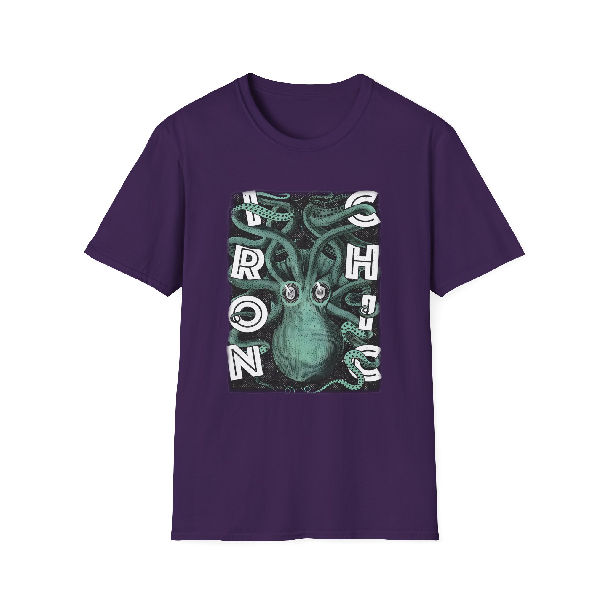 Iron Chic Octopus Unisex Softstyle T-Shirt