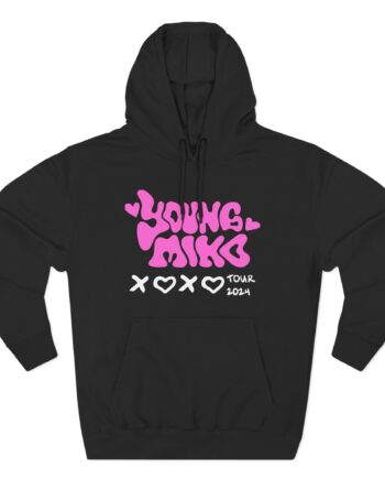 Young Miko Three-Panel Fleece Hoodie