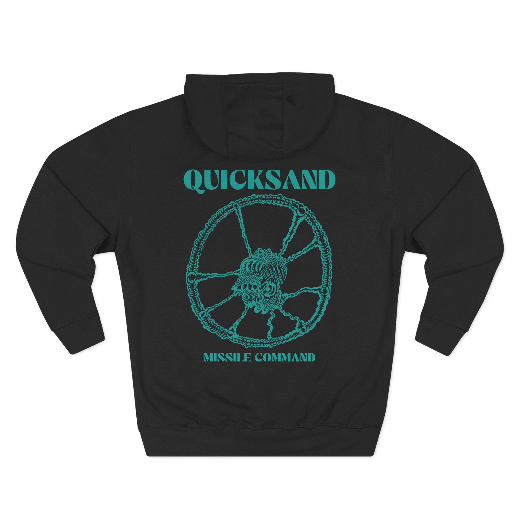 Quicksand Missile Command Three-Panel Fleece Hoodie