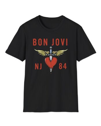 Bon Jovi You Give Love a Bad Name Unisex Softstyle T-Shirt
