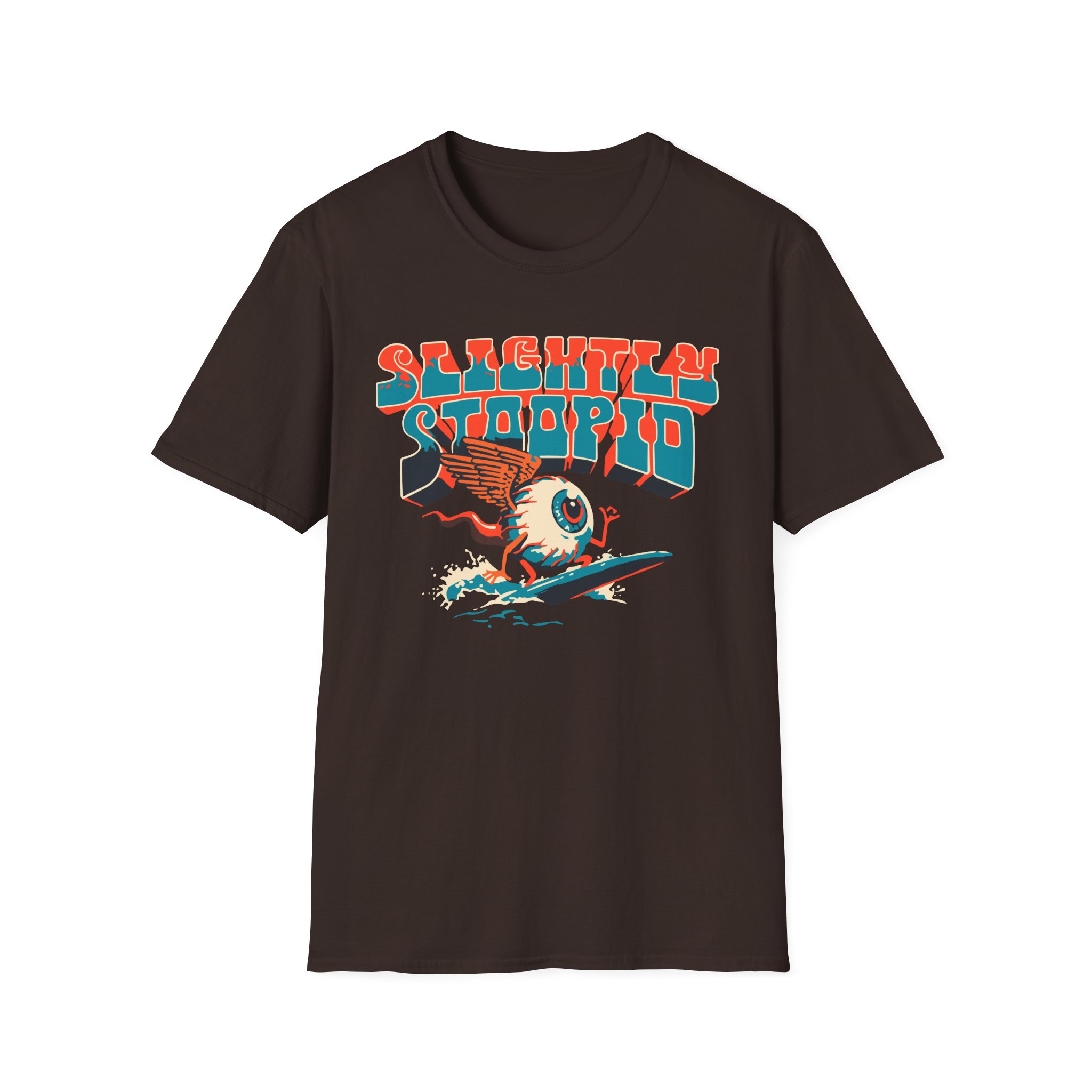 Slightly Stoopid Surfing Eyeball Unisex Softstyle T-Shirt