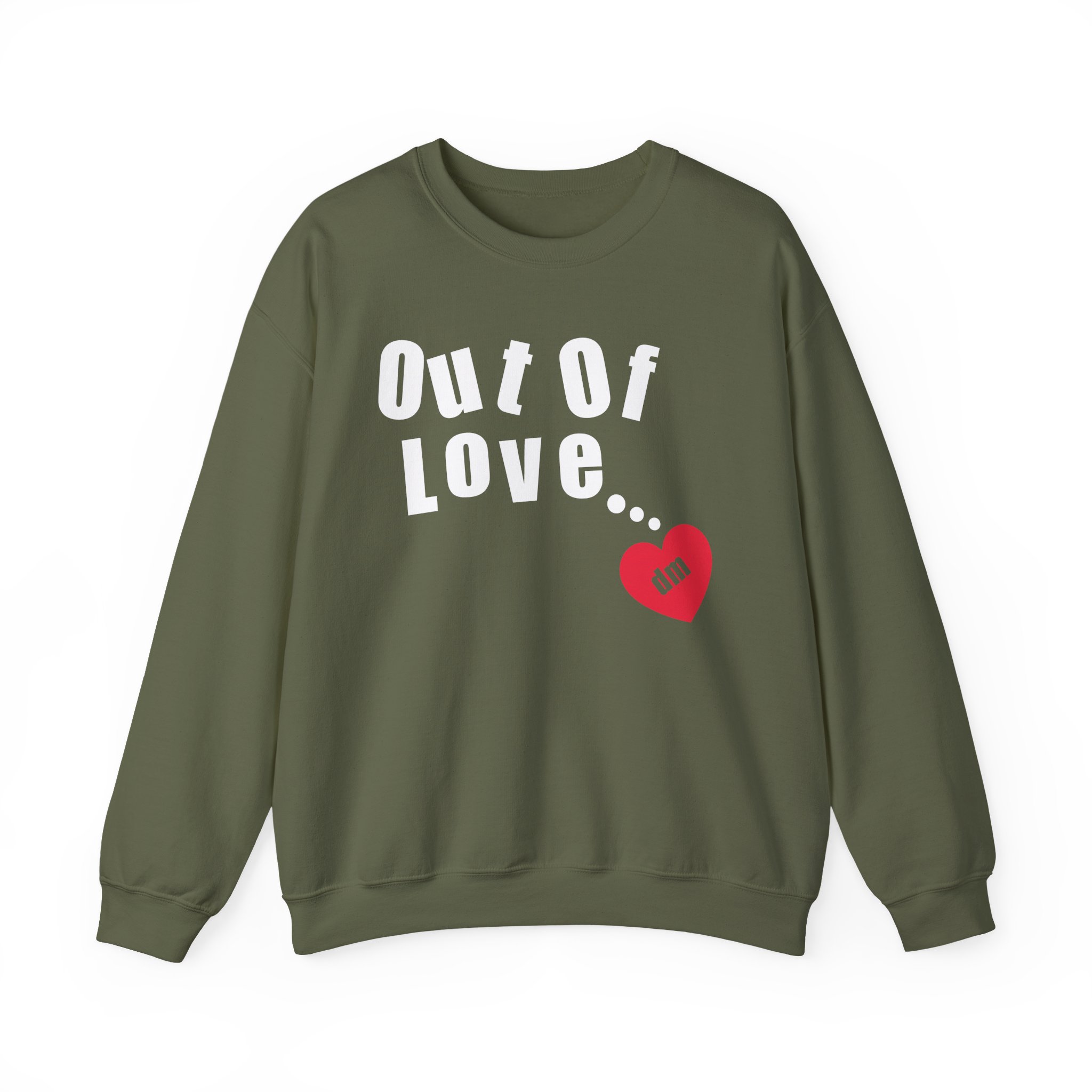 Lil Tecca Out of Love Unisex Heavy Blendâ„¢ Crewneck Sweatshirt