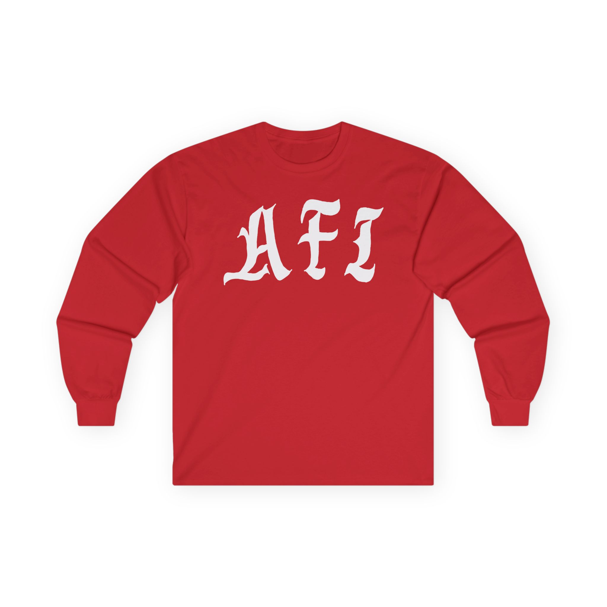 Afi Logo Unisex Ultra Cotton Long Sleeve Tee