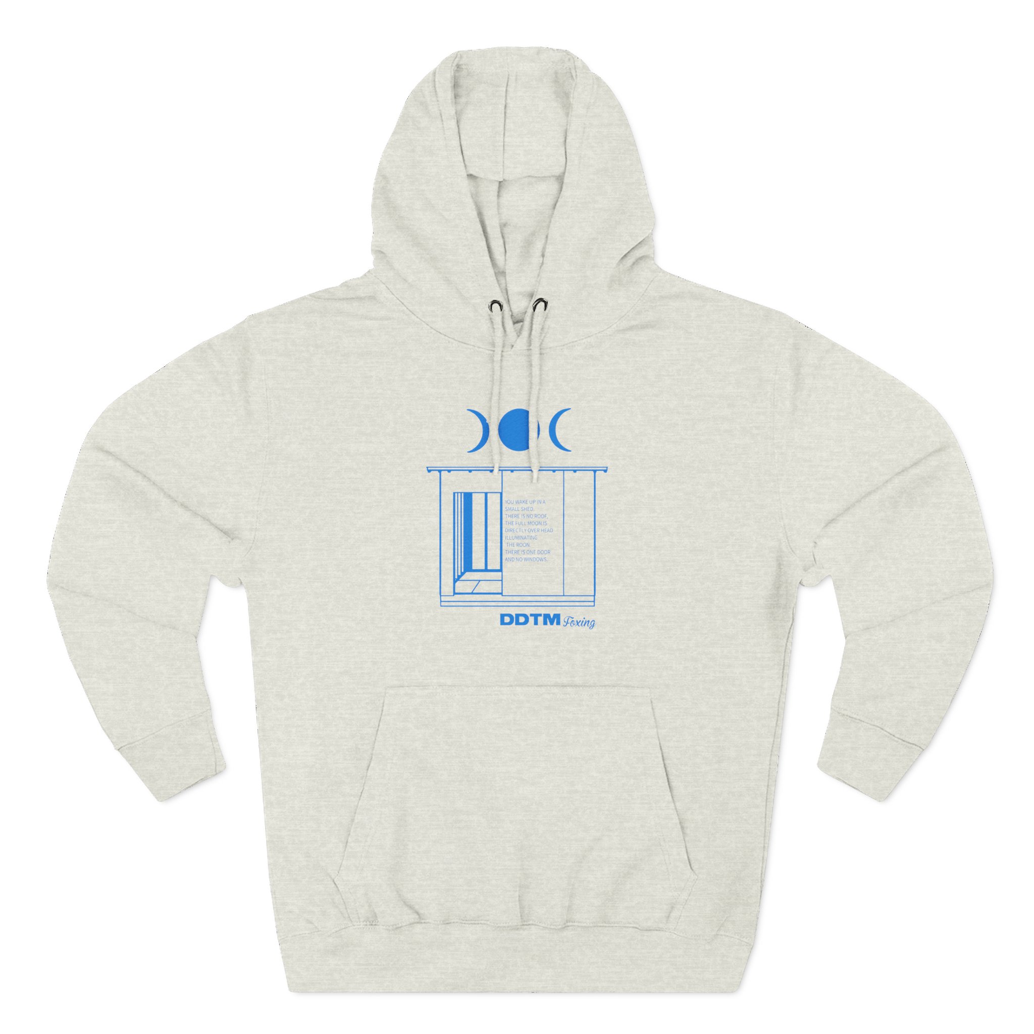 Foxing Chapter Three-Panel Fleece Hoodie