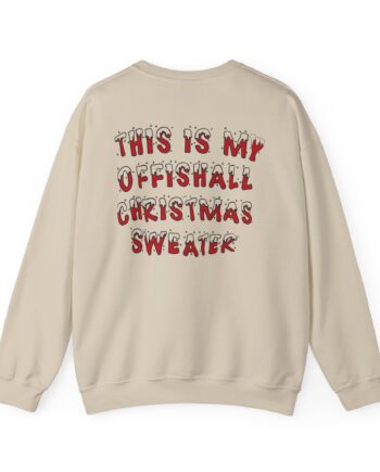 Kardinal Offishall This is My Offishall Christmas Sweater Unisex Heavy Blend™ Crewneck Sweatshirt
