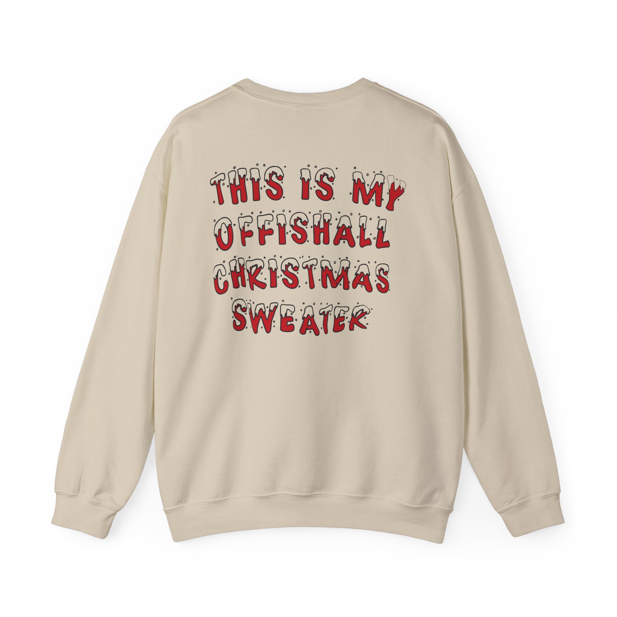 Kardinal Offishall This is My Offishall Christmas Sweater Unisex Heavy Blendâ„¢ Crewneck Sweatshirt