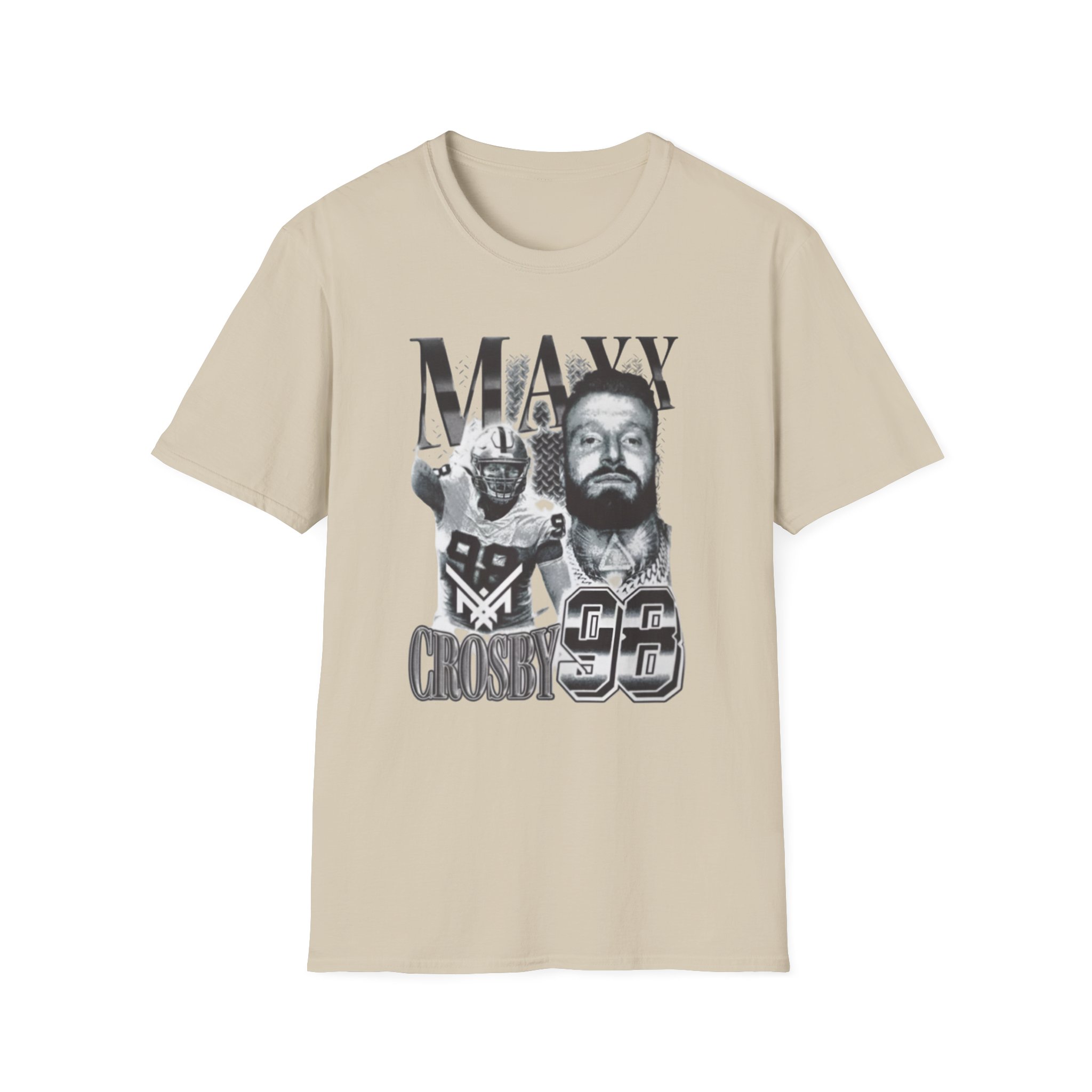 Maxx Crosby Vintage Unisex Softstyle T-Shirt