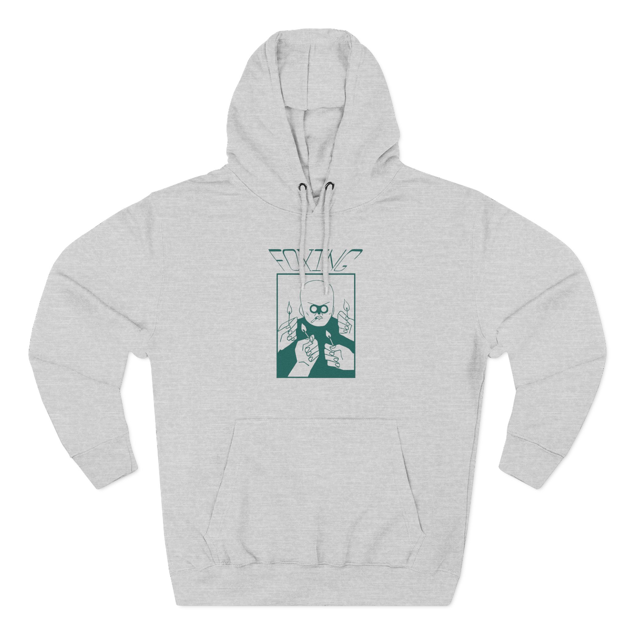 Foxing Cigman Three-Panel Fleece Hoodie
