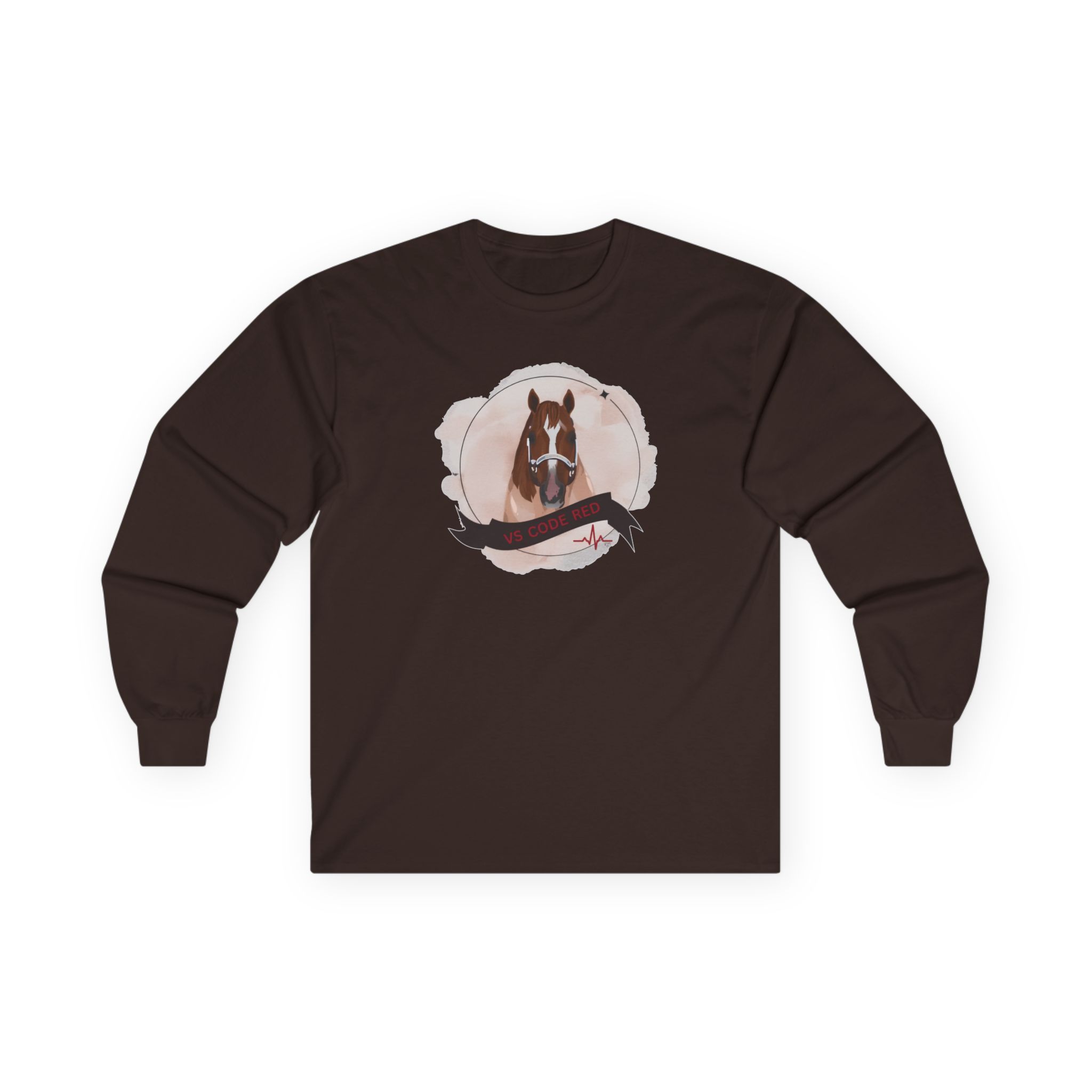 Katie Van Slyke VS Code Red Unisex Ultra Cotton Long Sleeve Tee