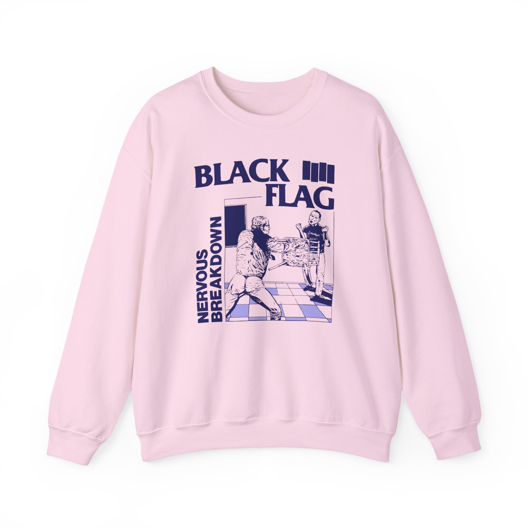 Black Flag Nervous Breakdown Unisex Heavy Blendâ„¢ Crewneck Sweatshirt