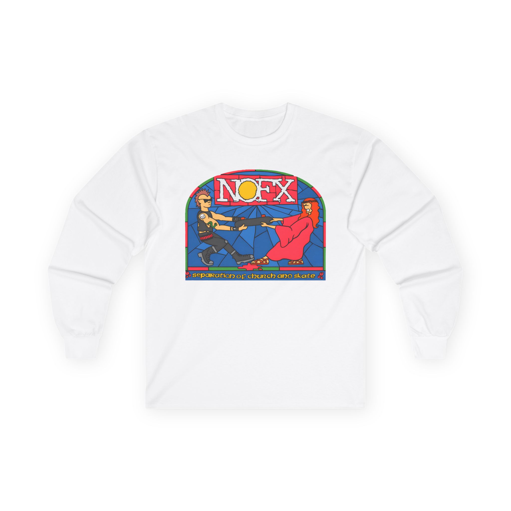 Nofx Seperation Unisex Ultra Cotton Long Sleeve Tee