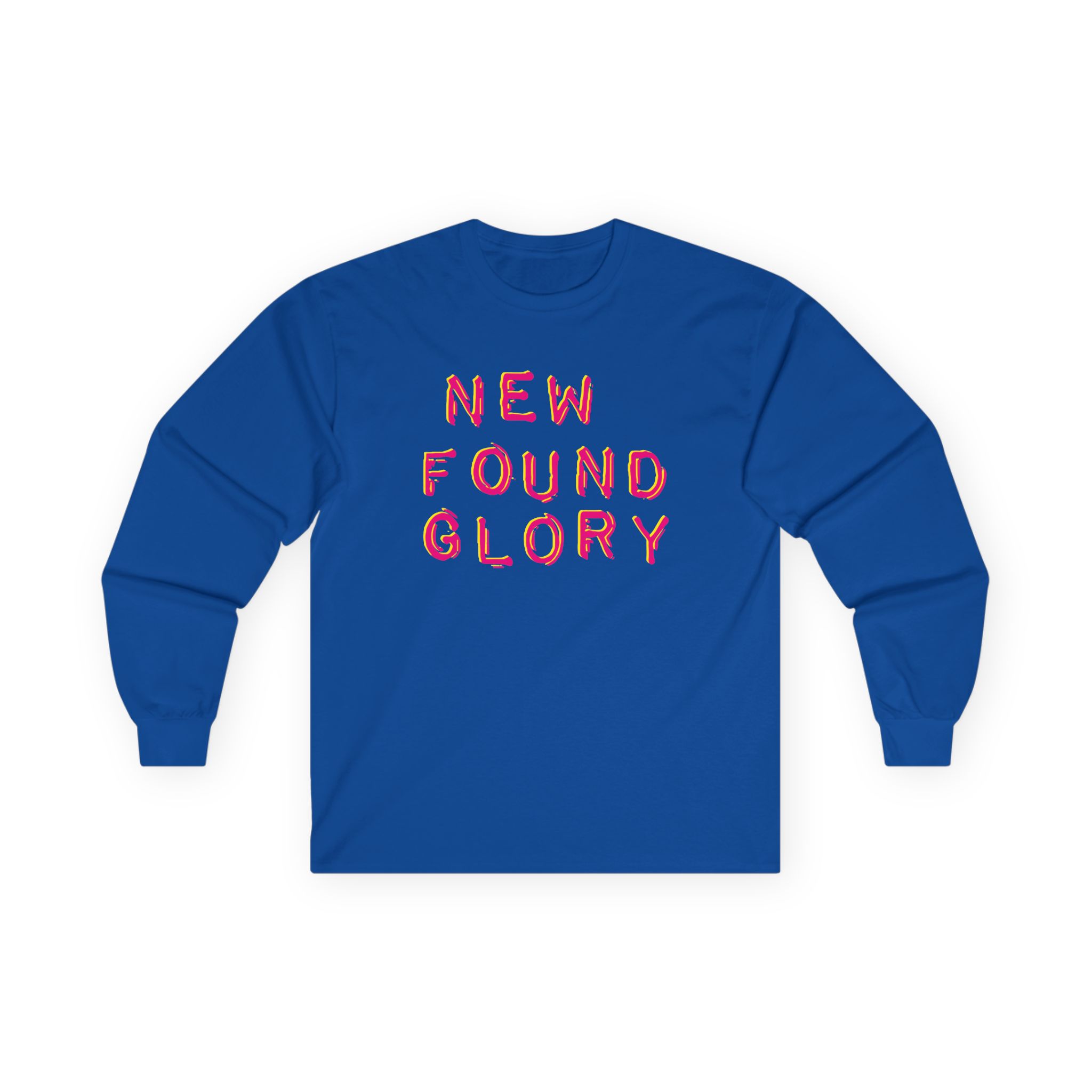 New Found Glory 100% Unisex Ultra Cotton Long Sleeve Tee