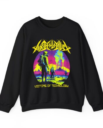 Toxic Holocaust Victims of Technology Unisex Heavy Blend™ Crewneck Sweatshirt