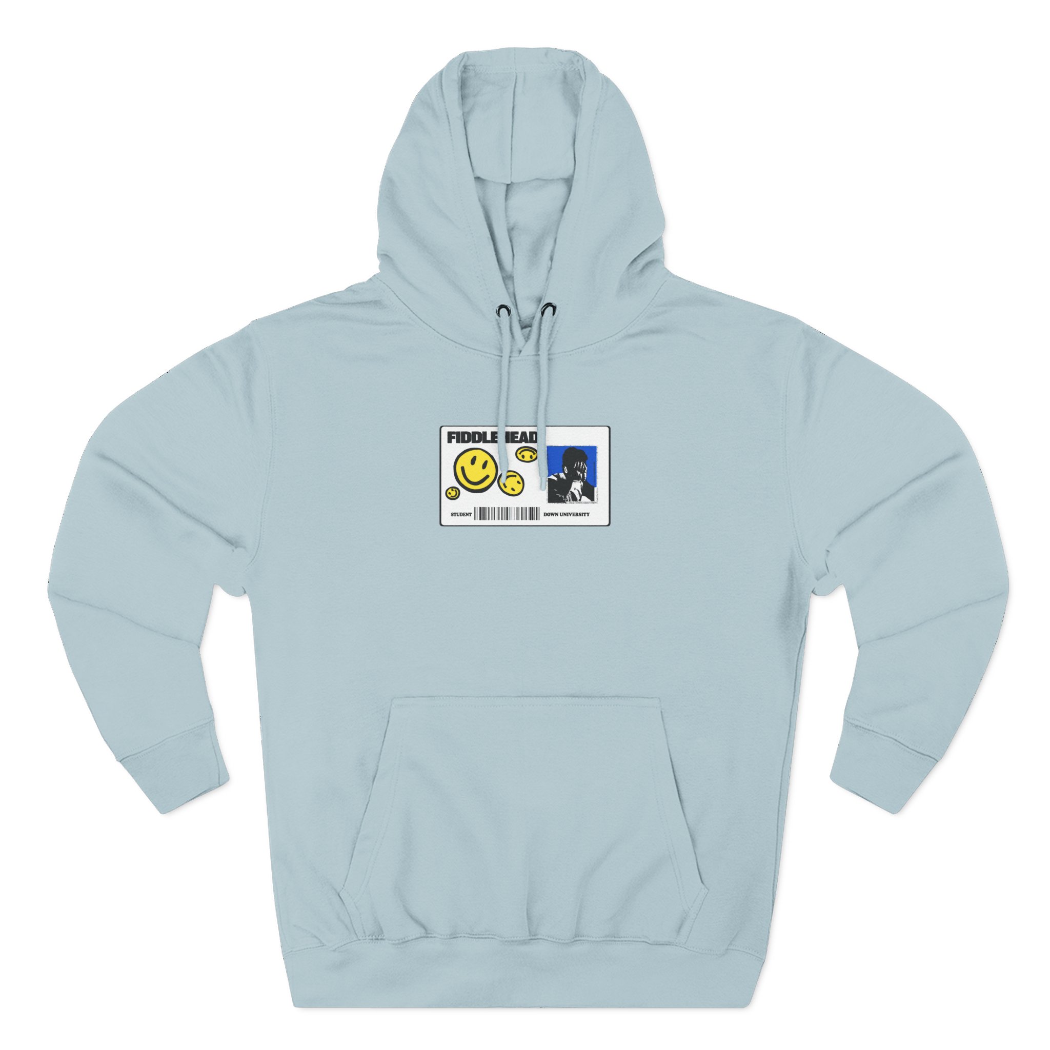 Fiddlehead Id Card Three-Panel Fleece Hoodie
