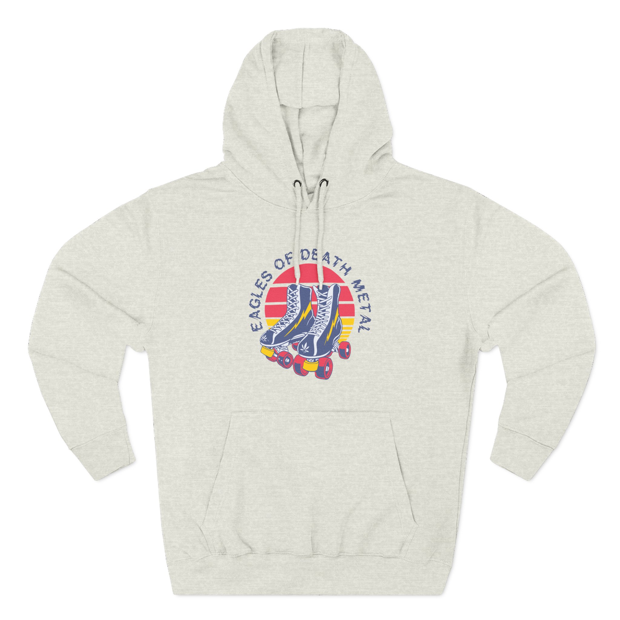 Eagles of Death Metal Skates Three-Panel Fleece Hoodie