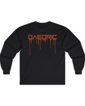 Daedric Drip Logo Unisex Ultra Cotton Long Sleeve Tee