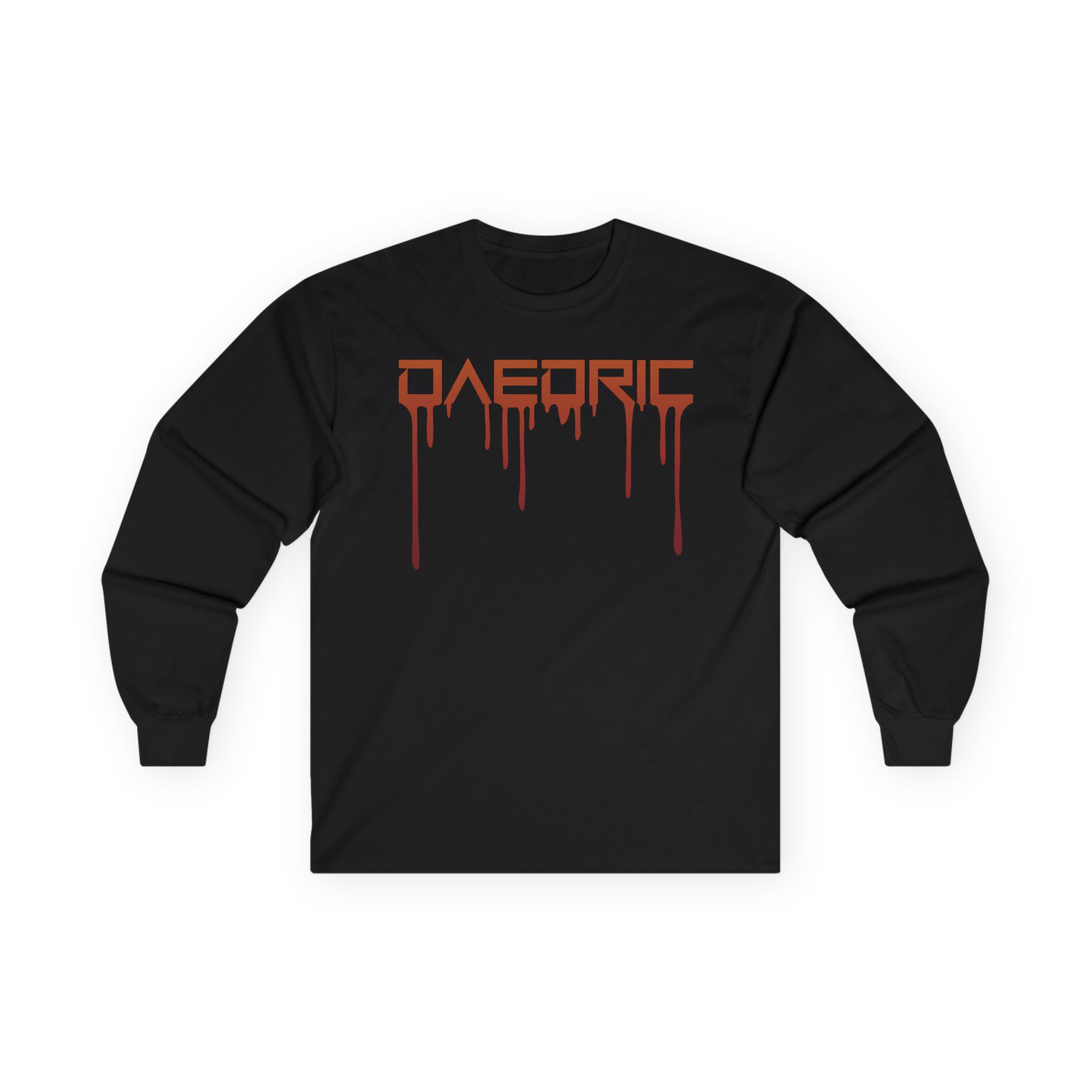 Daedric Drip Logo Unisex Ultra Cotton Long Sleeve Tee