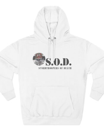 Stormtroopers of Death 1987 Schism Tour Three-Panel Fleece Hoodie