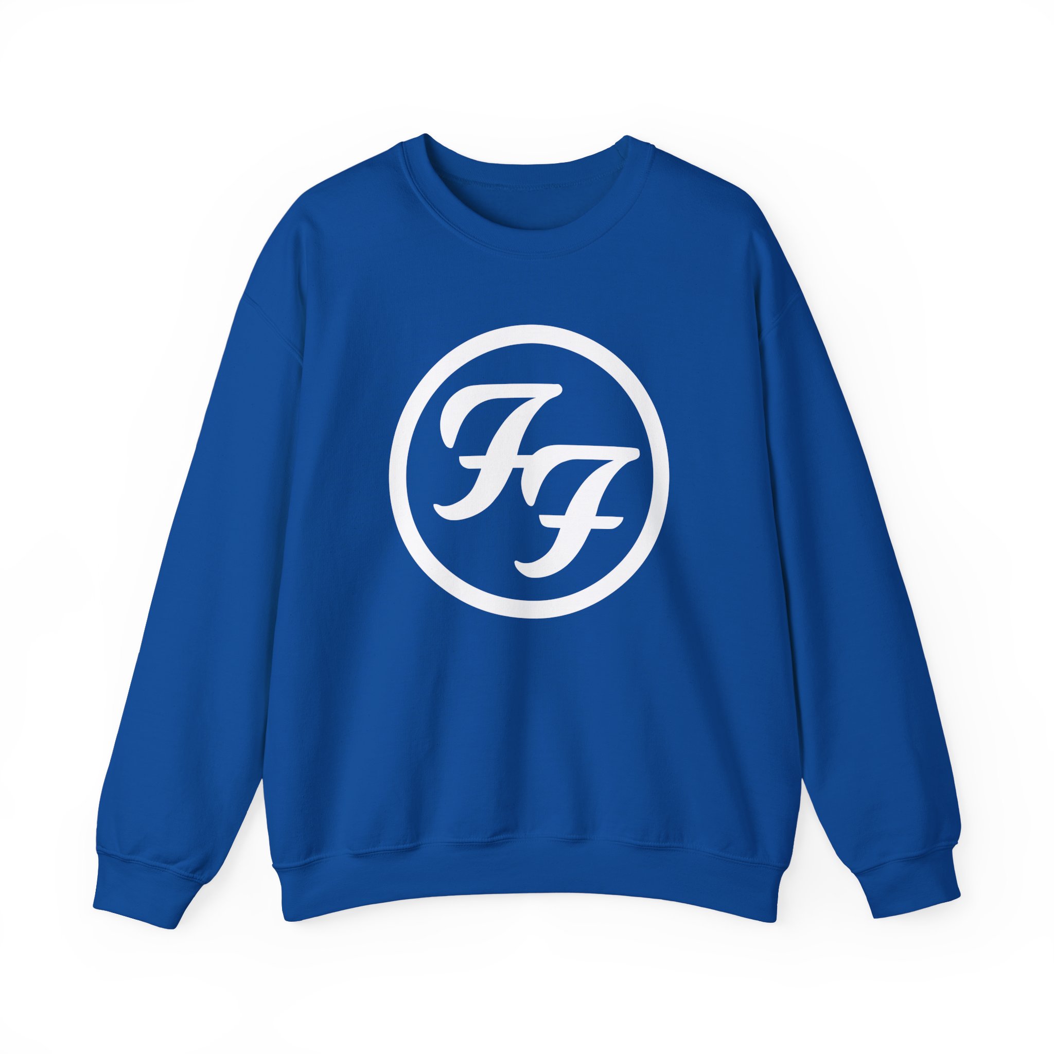 Foo Fighters Ff Logo Unisex Heavy Blendâ„¢ Crewneck Sweatshirt